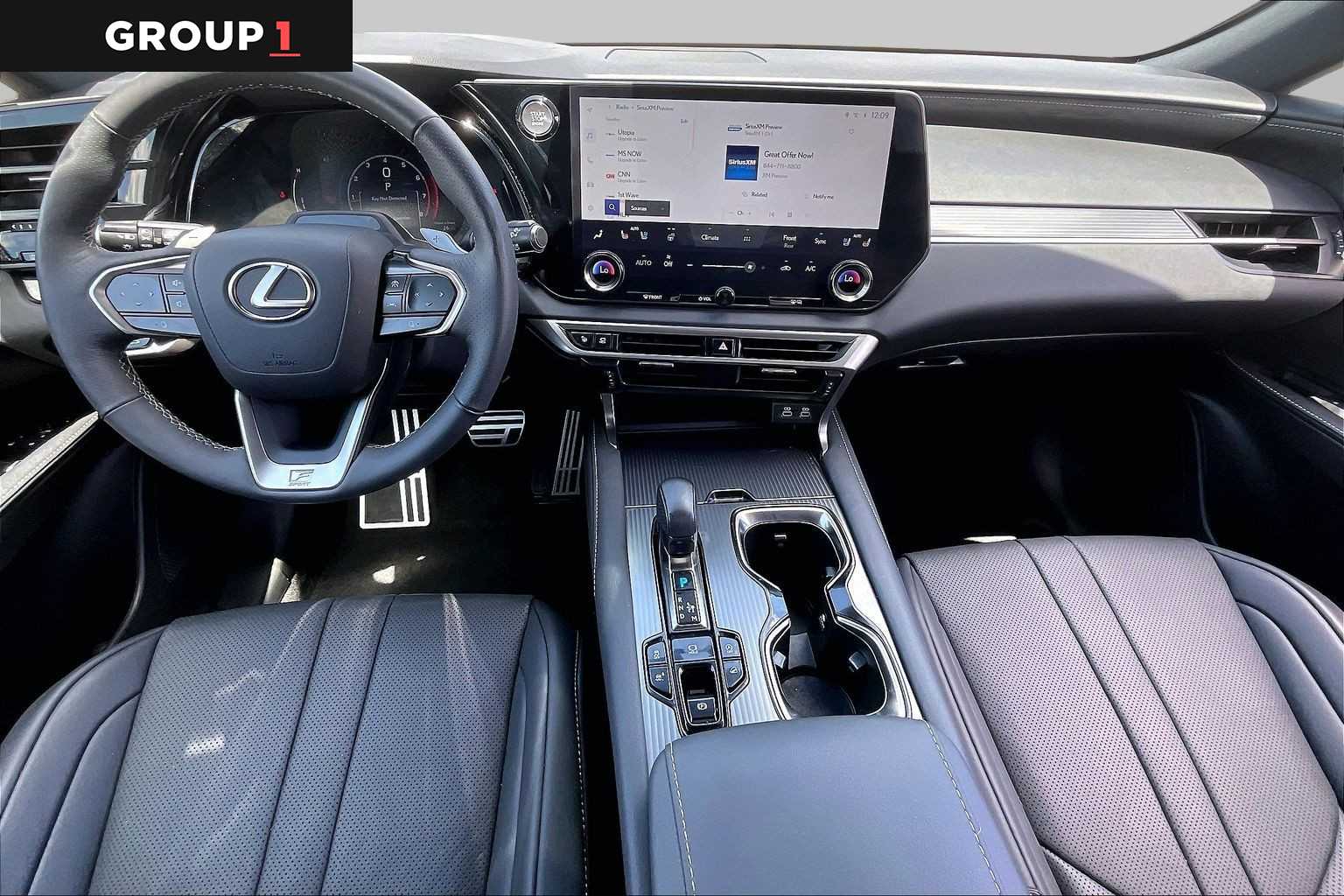 2023 Lexus RX 350 F SPORT Handling  Ultra White at Lexus Southwest Houston