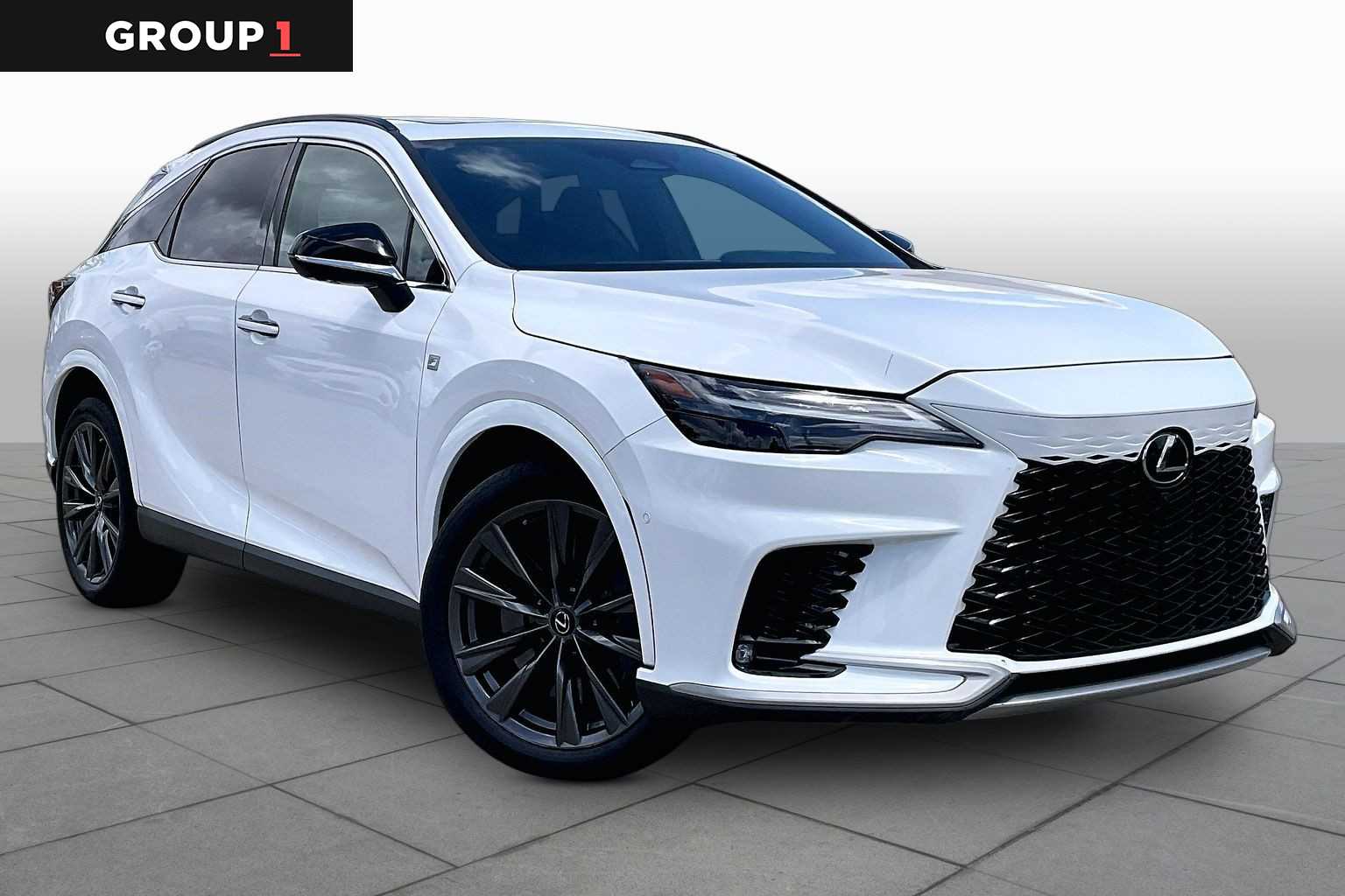 2023 Lexus RX 350 F SPORT Handling  Ultra White at Lexus Southwest Houston