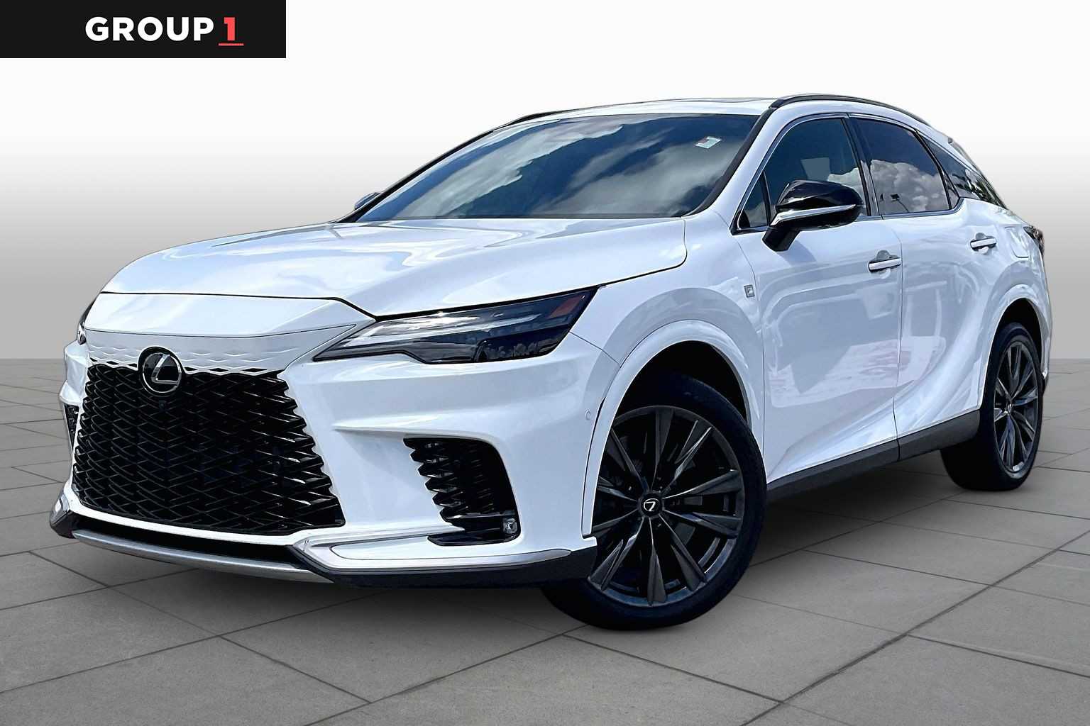 2023 Lexus RX 350 F SPORT Handling  Ultra White at Lexus Southwest Houston