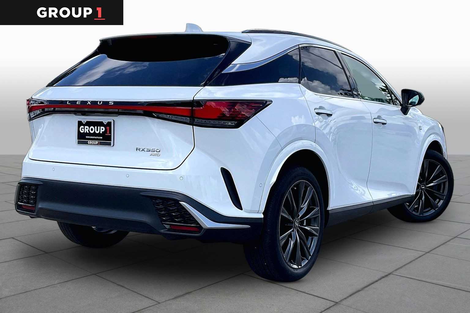 2023 Lexus RX 350 F SPORT Handling  Ultra White at Lexus Southwest Houston