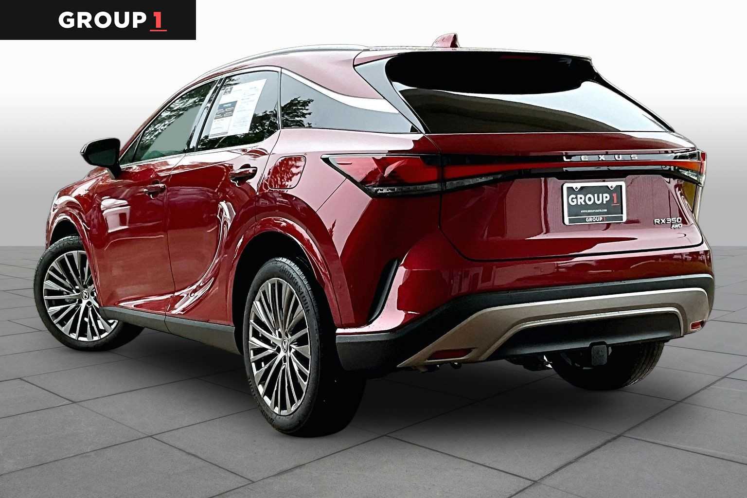 2025 Lexus RX 350 Luxury  Matador Red Mica at Lexus Southwest Houston