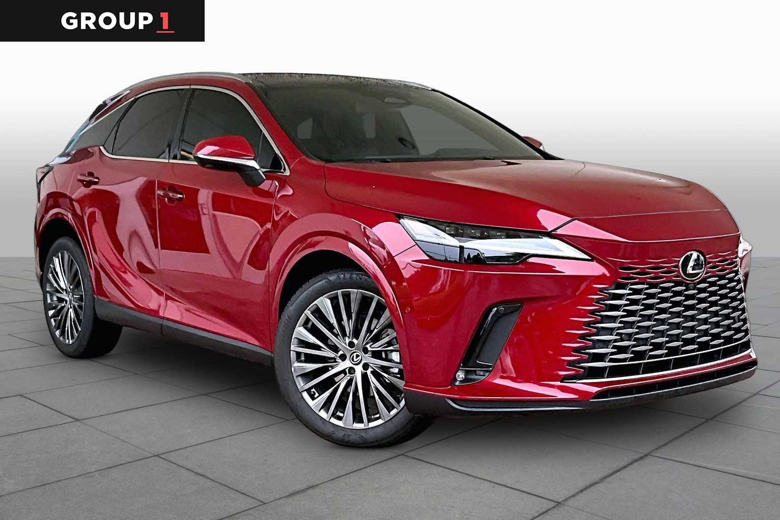 2025 Lexus RX 350 Luxury  Matador Red Mica at Lexus Southwest Houston