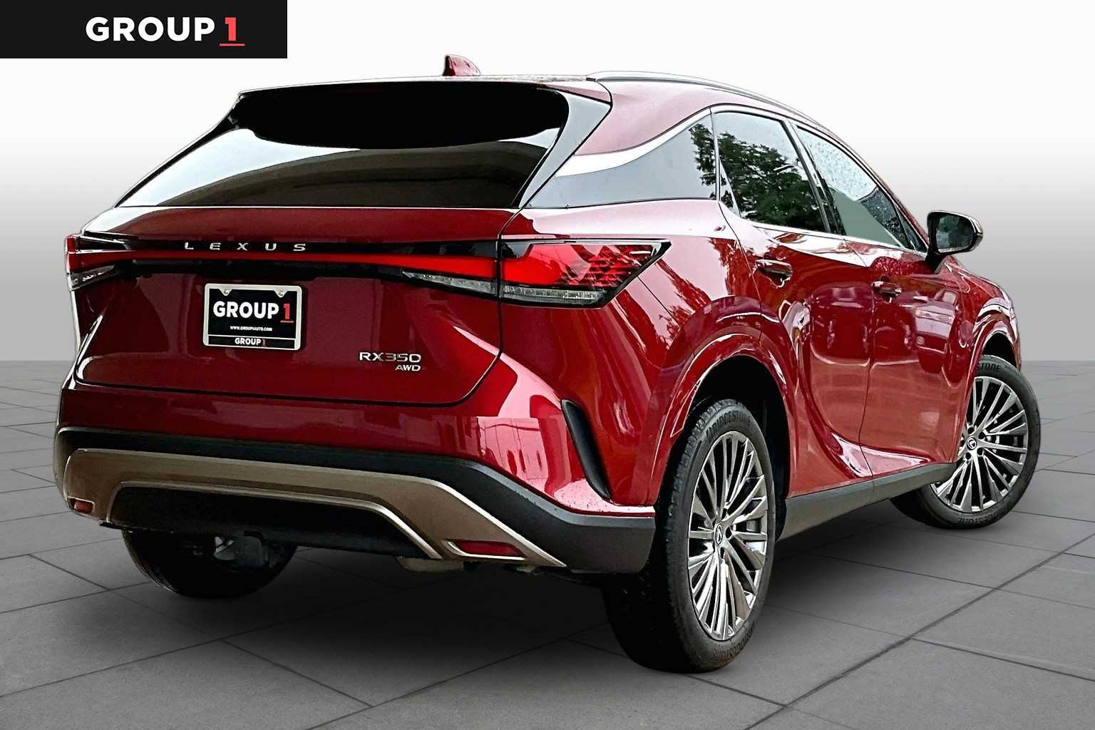 2025 Lexus RX 350 Luxury  Matador Red Mica at Lexus Southwest Houston