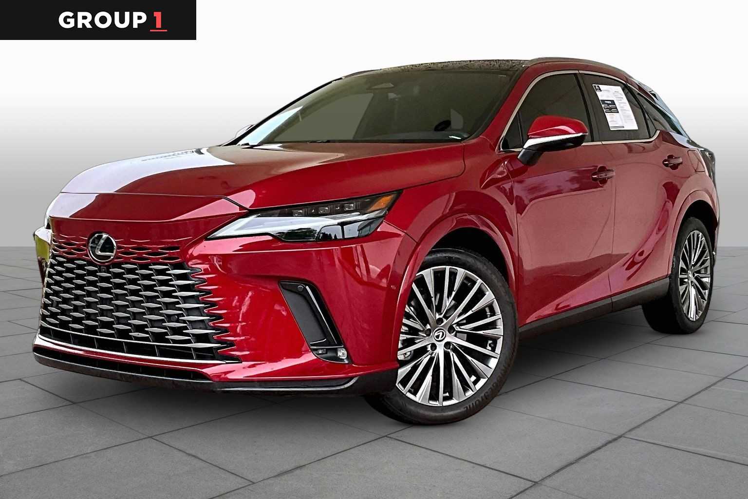 2025 Lexus RX 350 Luxury  Matador Red Mica at Lexus Southwest Houston