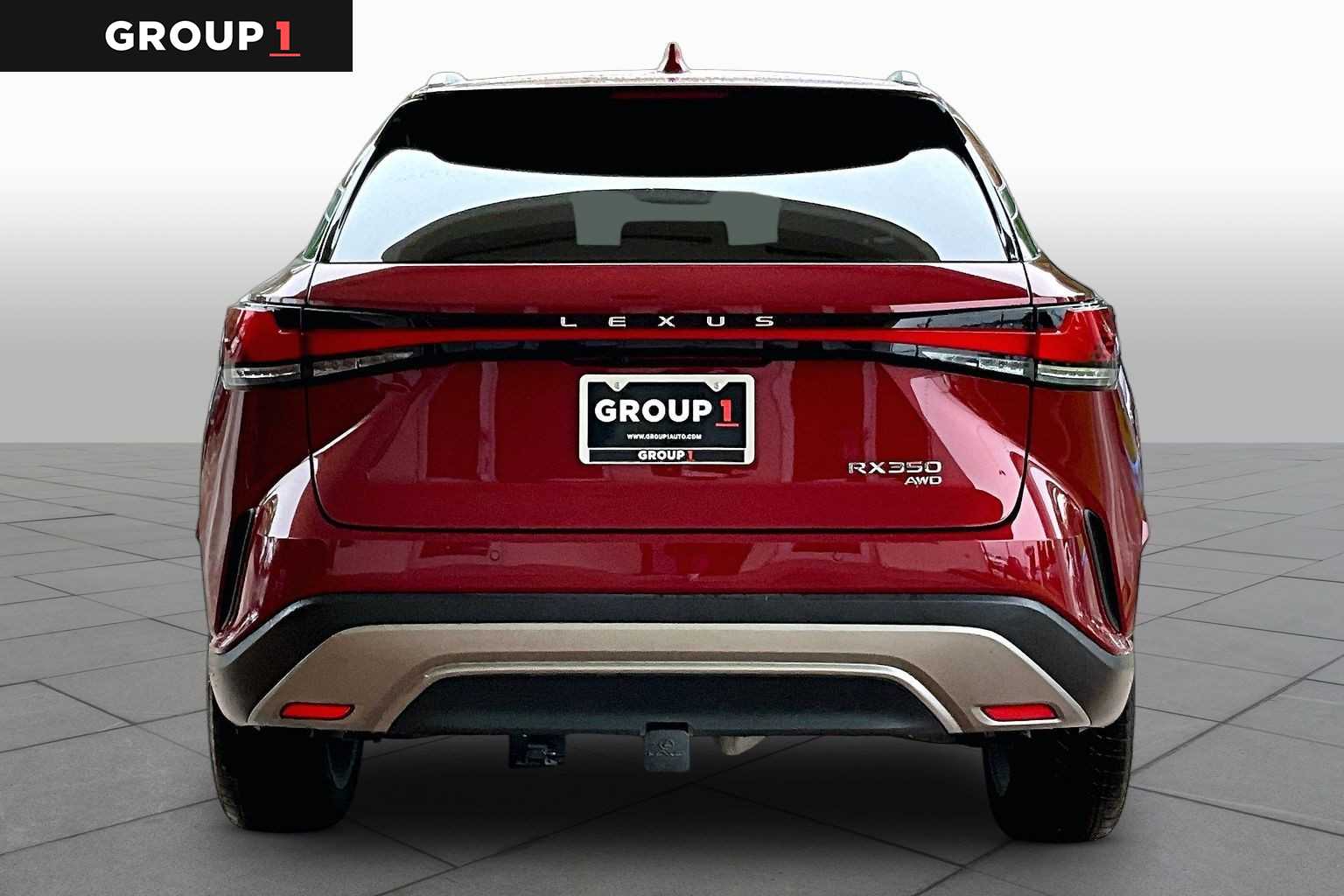 2025 Lexus RX 350 Luxury  Matador Red Mica at Lexus Southwest Houston