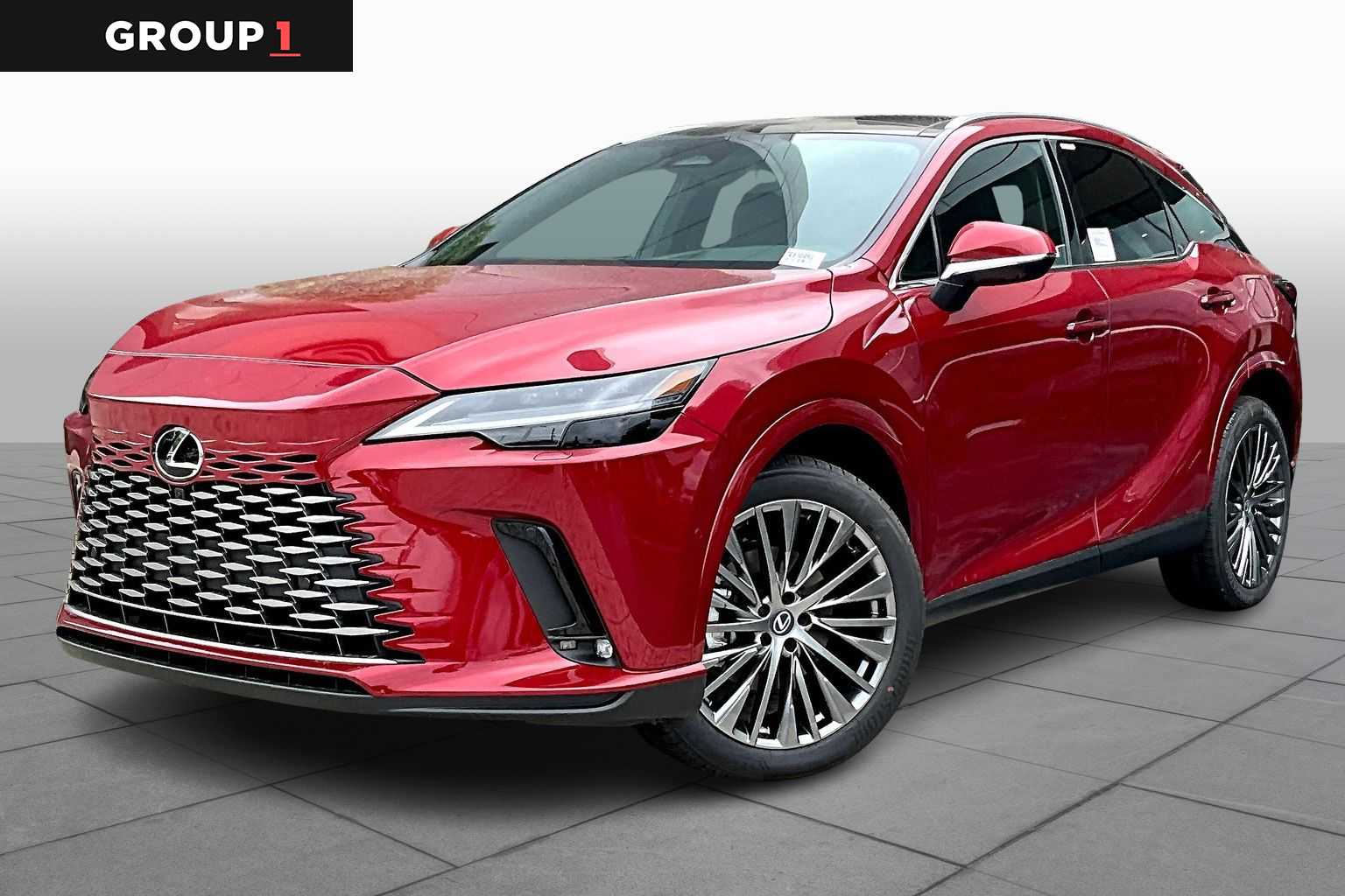 2026 Lexus RX 350h Luxury  Matador Red Mica at Lexus of Clear Lake