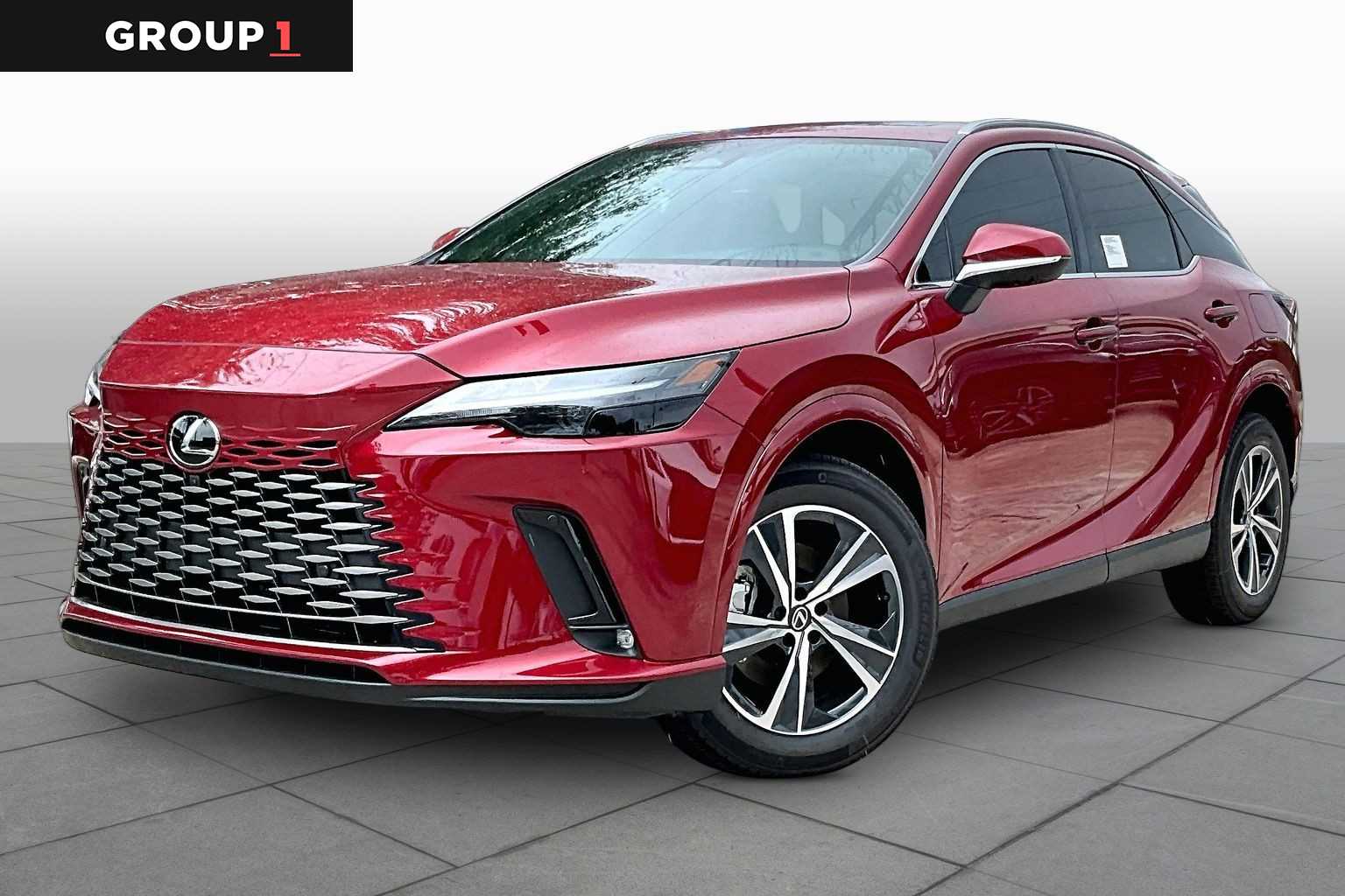 2026 Lexus RX 350h Premium  Matador Red Mica at Lexus Southwest Houston