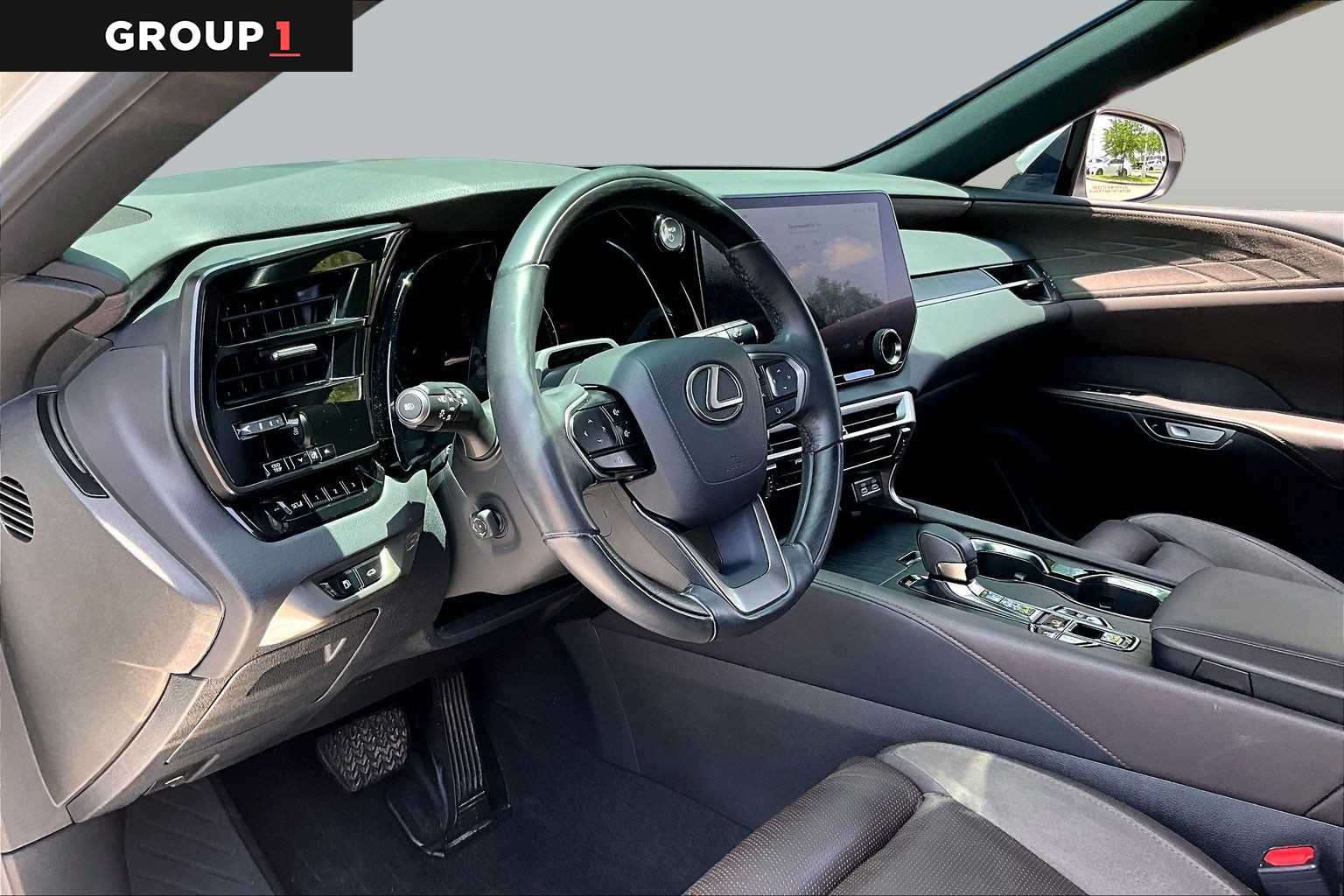 2023 Lexus RX 350h Luxury  Eminent White Pearl at Lexus of Clear Lake