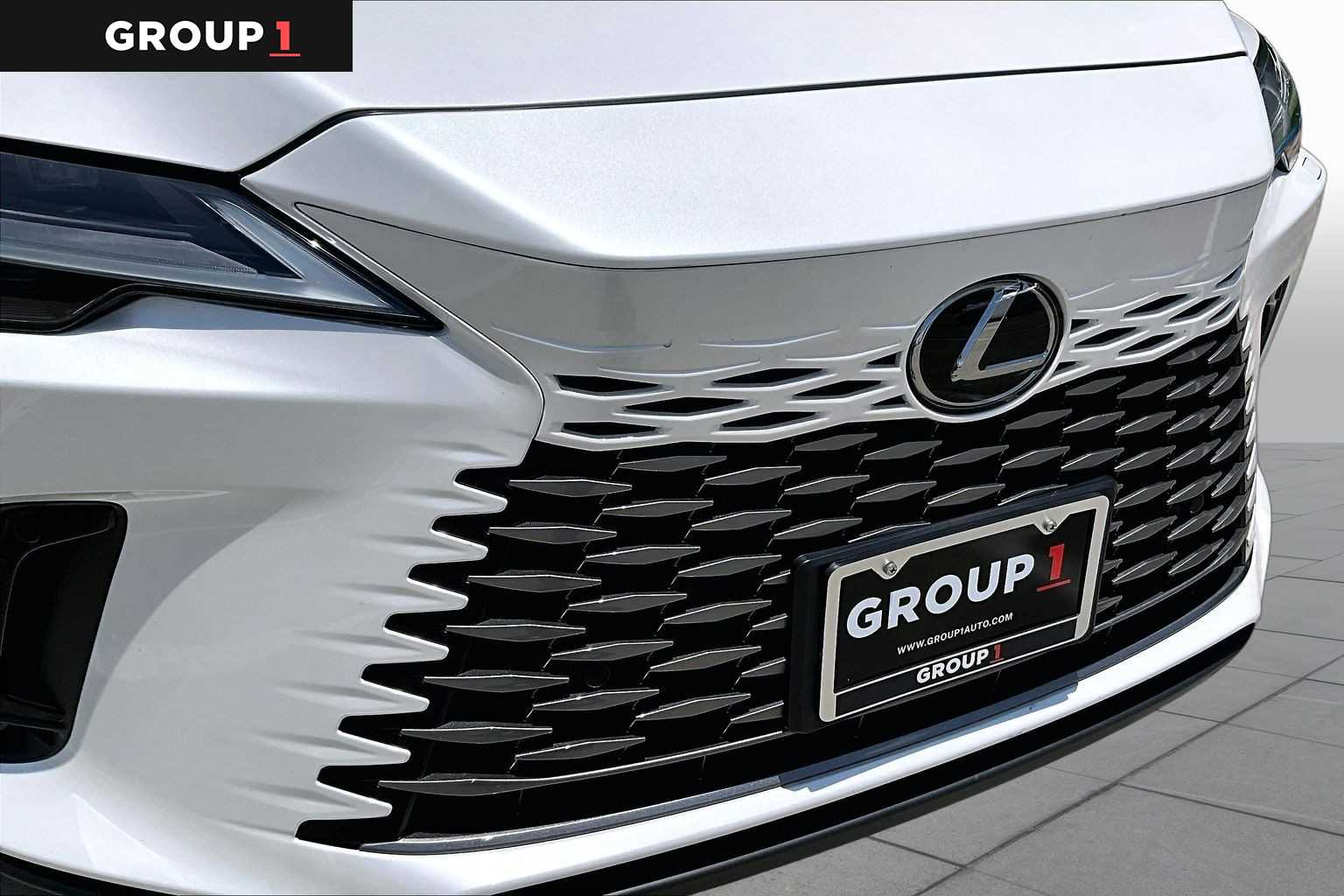 2023 Lexus RX 350h Luxury  Eminent White Pearl at Lexus of Clear Lake
