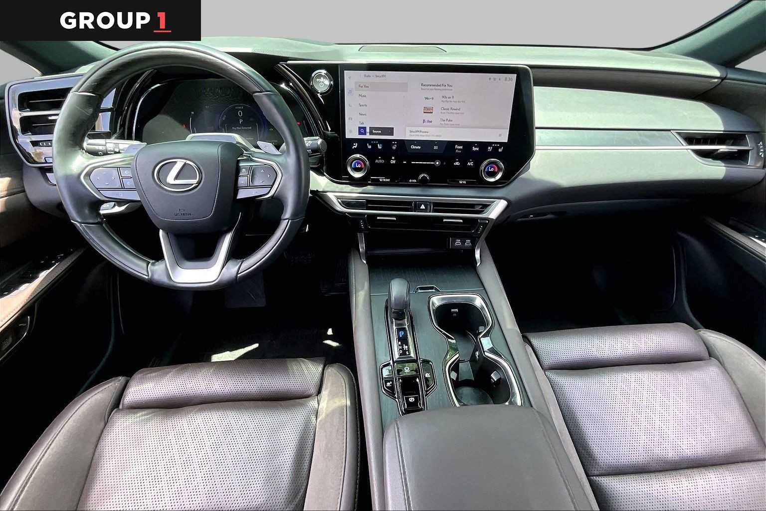 2023 Lexus RX 350h Luxury  Eminent White Pearl at Lexus of Clear Lake