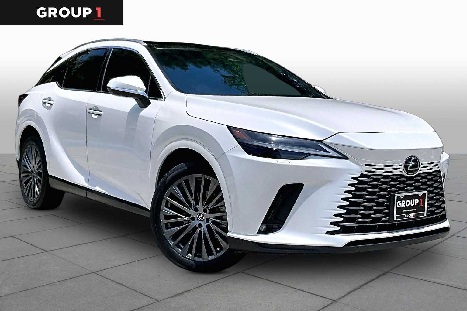 2023 Lexus RX 350h Luxury  Eminent White Pearl at Lexus of Clear Lake