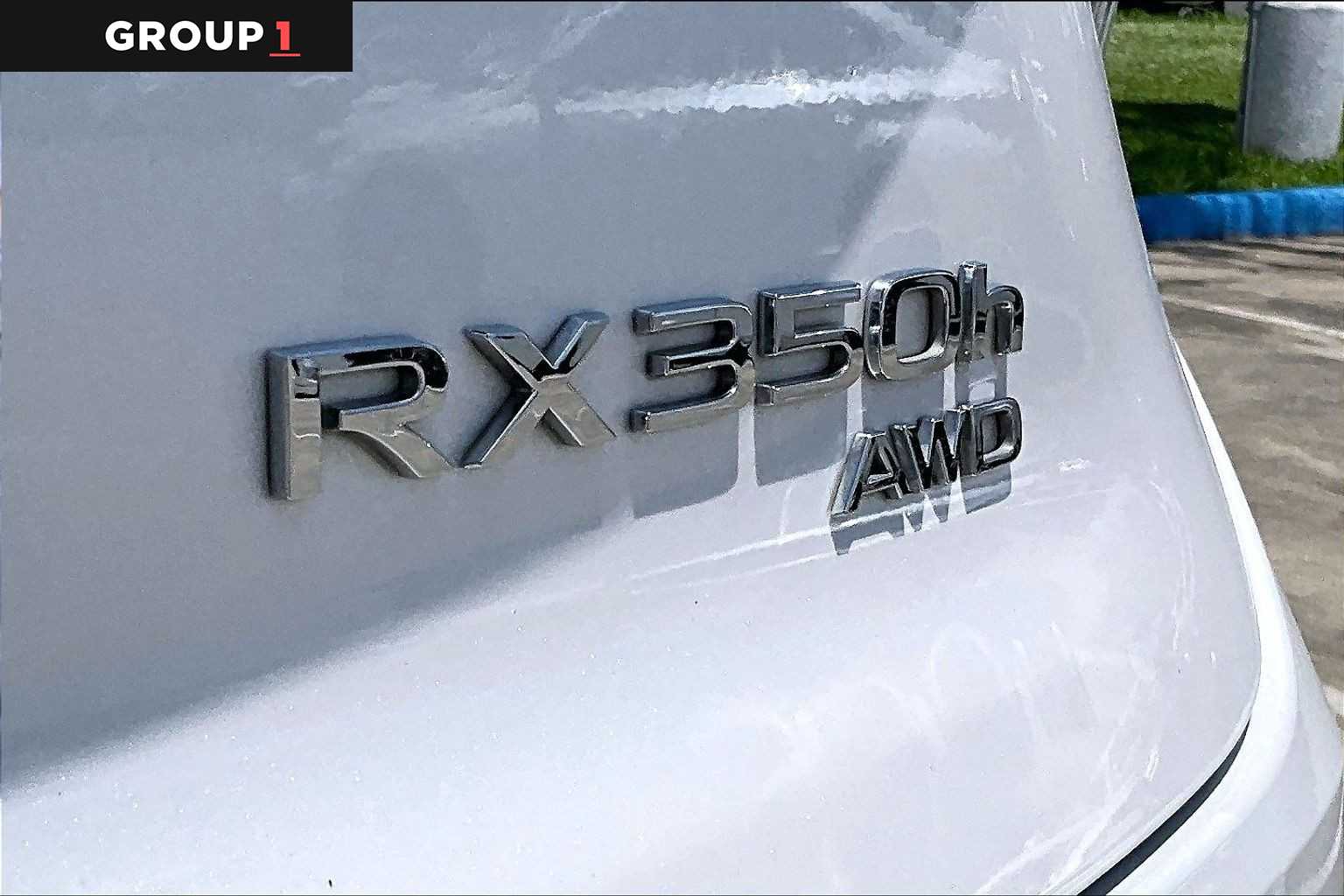 2023 Lexus RX 350h Luxury  Eminent White Pearl at Lexus of Clear Lake