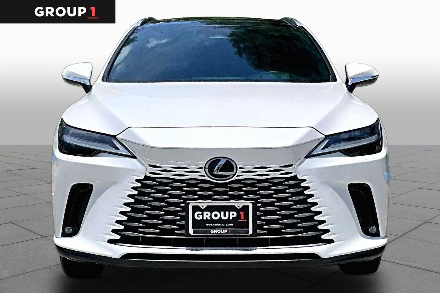 2023 Lexus RX 350h Luxury  Eminent White Pearl at Lexus of Clear Lake