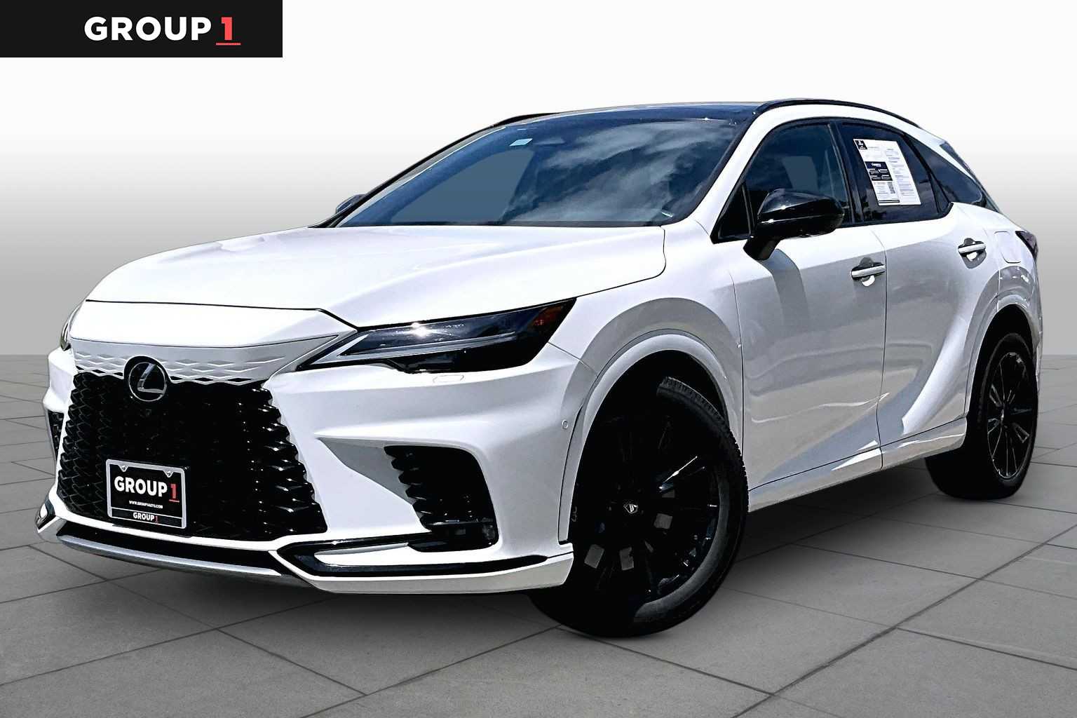 2023 Lexus RX 500h F SPORT Performance  Ultra White at Lexus Southwest Houston