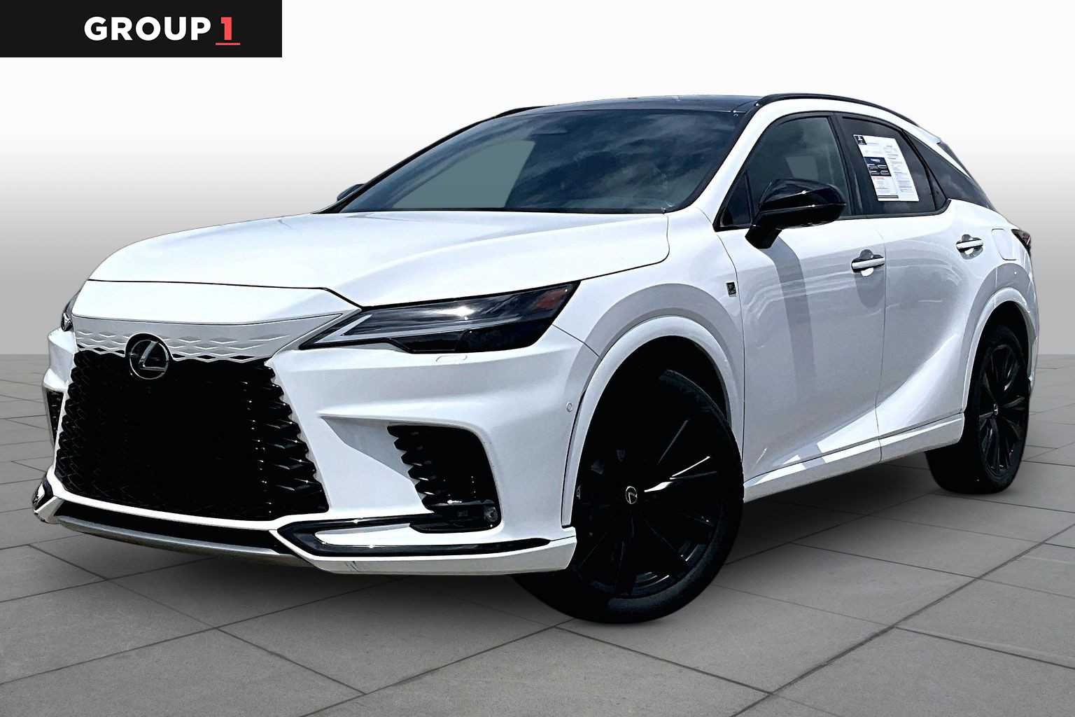 2024 Lexus RX 500h F SPORT Performance  Ultra White at Lexus Southwest Houston