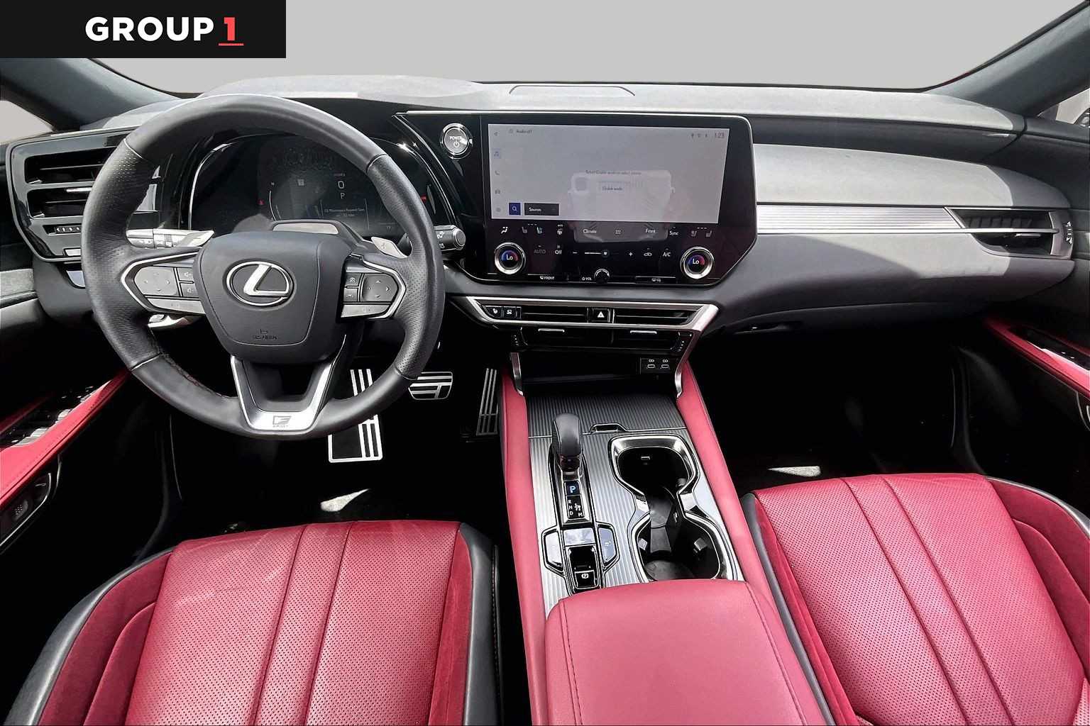 2024 Lexus RX 500h F SPORT Performance  Ultra White at Lexus Southwest Houston