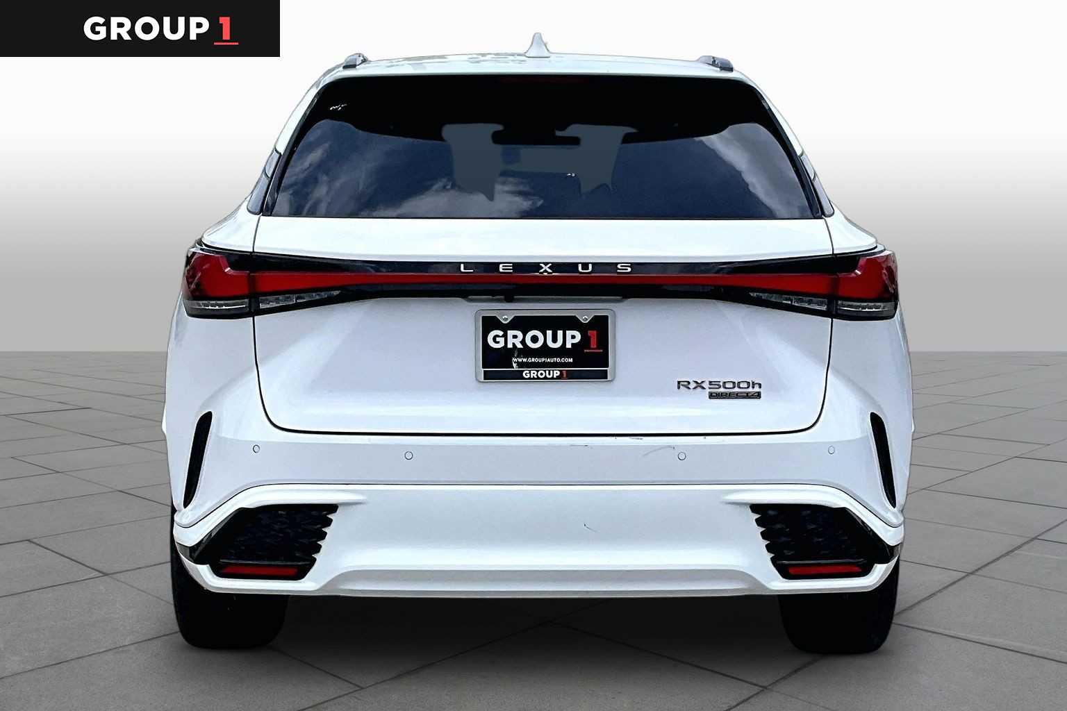 2024 Lexus RX 500h F SPORT Performance  Ultra White at Lexus Southwest Houston