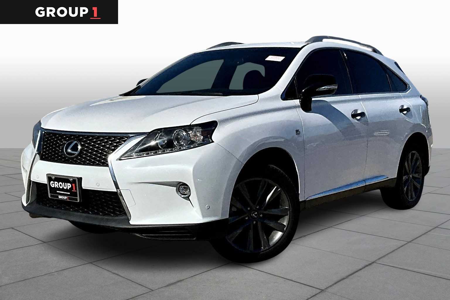 2015 Lexus RX 350  Crafted Line F Sport  Ultra White at AutoNation USA Houston