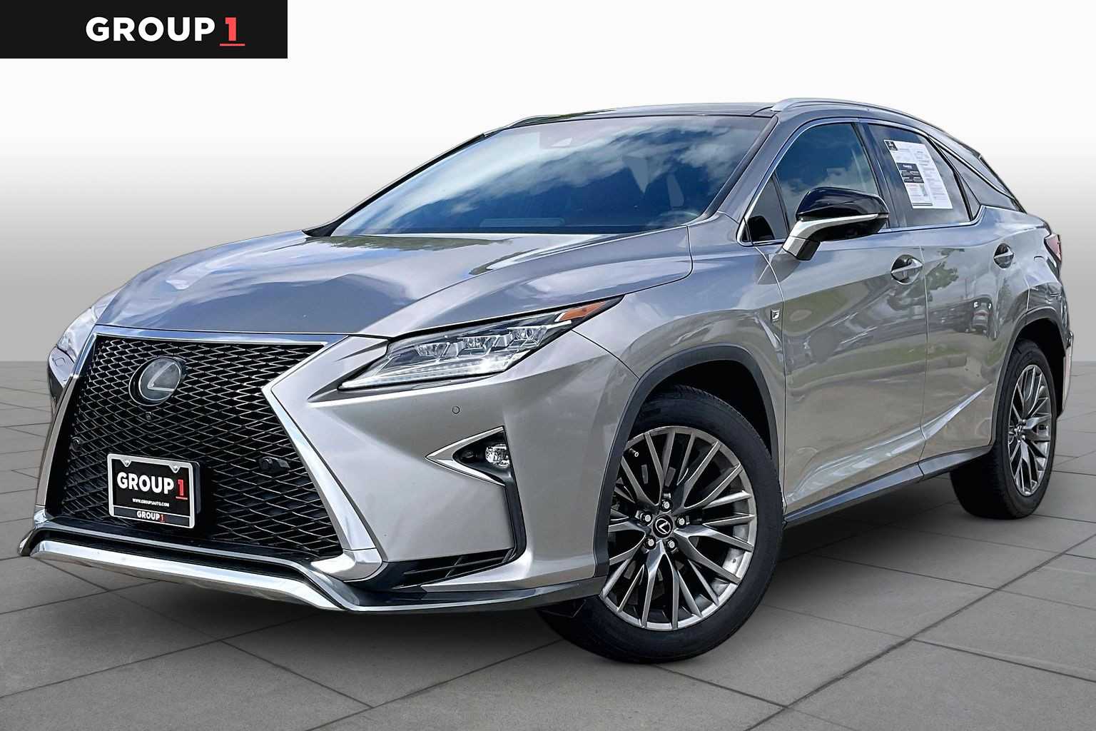 2019 Lexus RX 350 F SPORT  Atomic Silver at Lexus Southwest Houston
