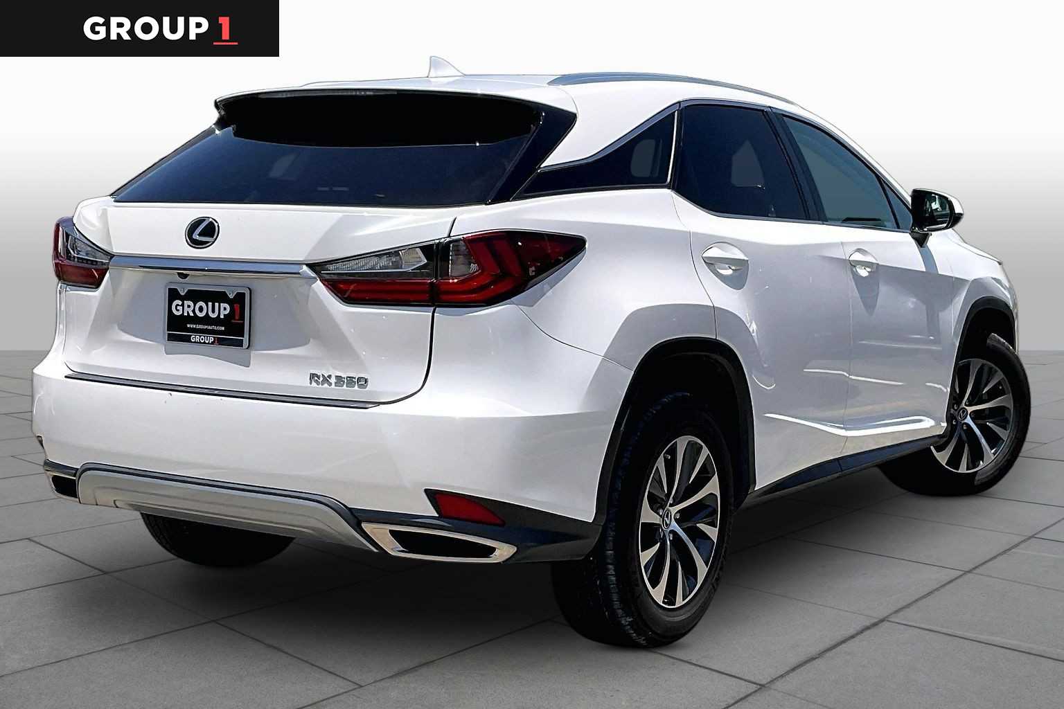 2021 Lexus RX 350  Eminent White Pearl at Group 1 Toyota Southwest