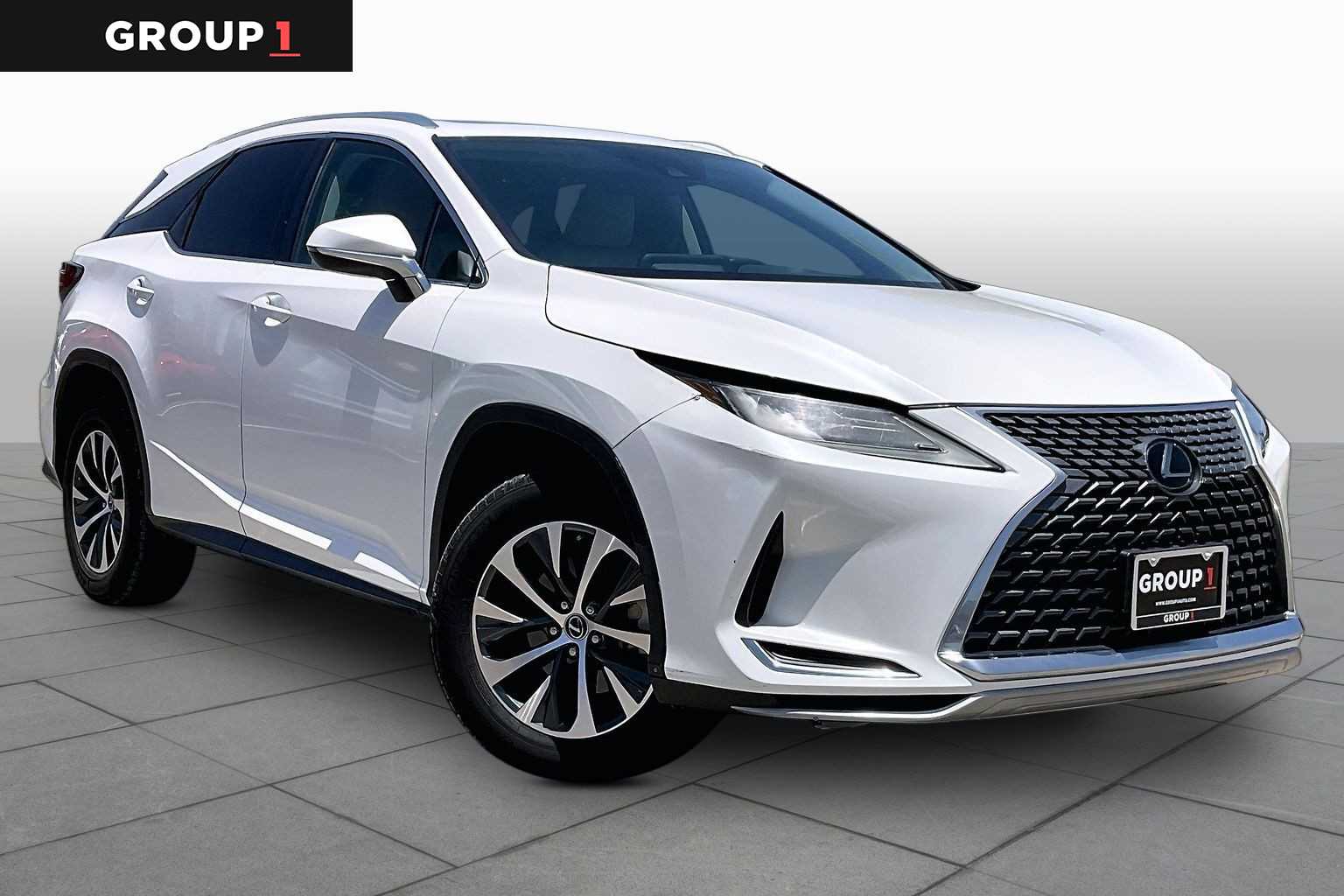 2021 Lexus RX 350  Eminent White Pearl at Group 1 Toyota Southwest