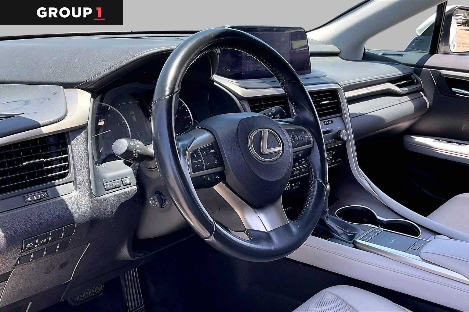 2021 Lexus RX 350  Eminent White Pearl at Group 1 Toyota Southwest