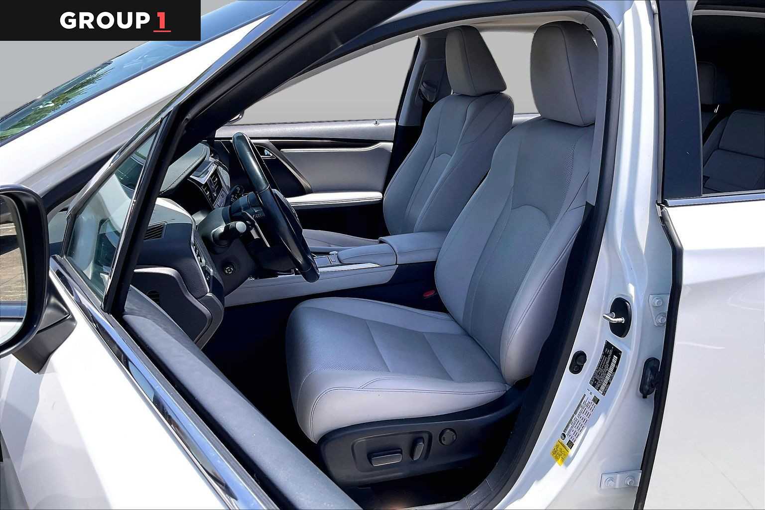 2021 Lexus RX 350  Eminent White Pearl at Group 1 Toyota Southwest