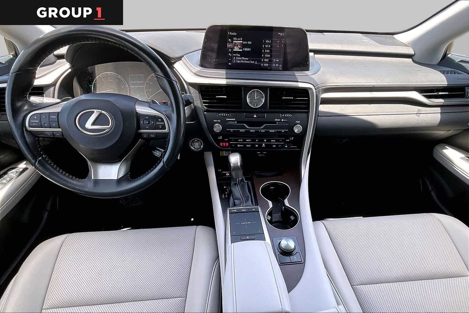 2021 Lexus RX 350  Eminent White Pearl at Group 1 Toyota Southwest