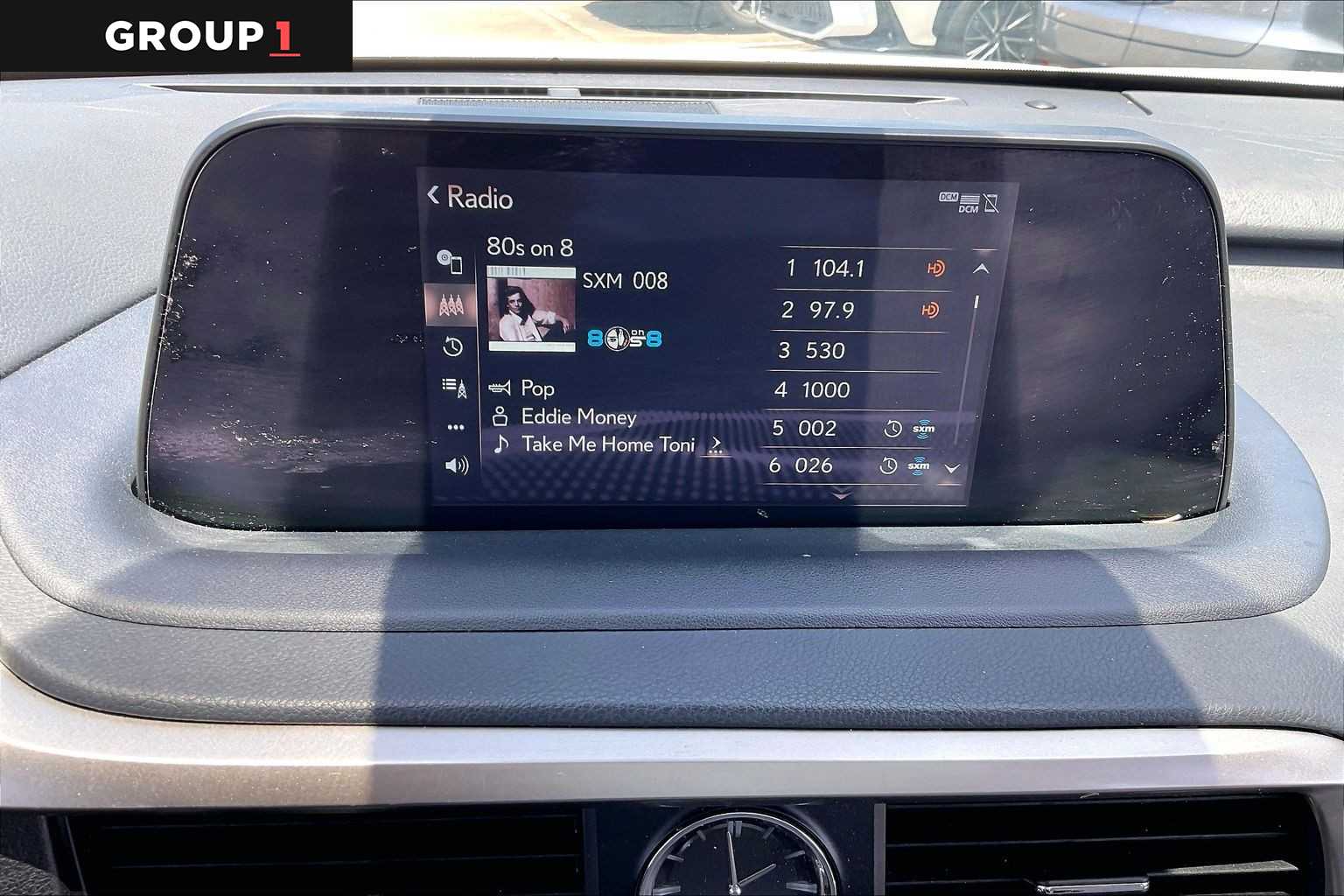 2021 Lexus RX 350  Eminent White Pearl at Group 1 Toyota Southwest