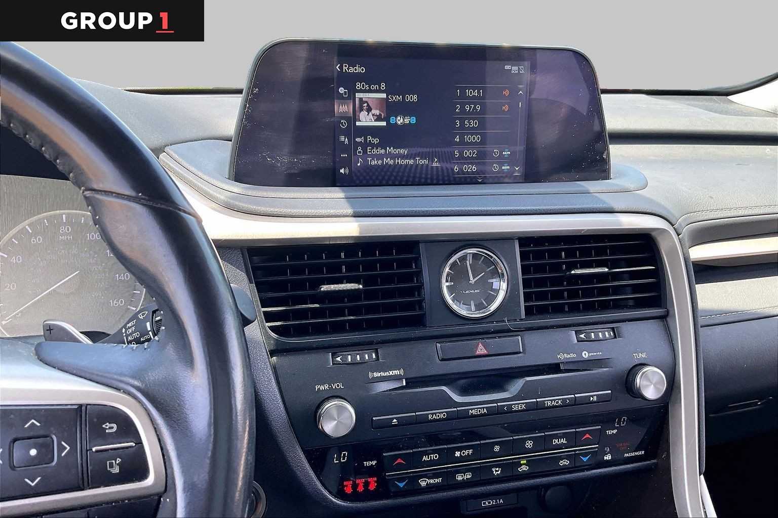 2021 Lexus RX 350  Eminent White Pearl at Group 1 Toyota Southwest