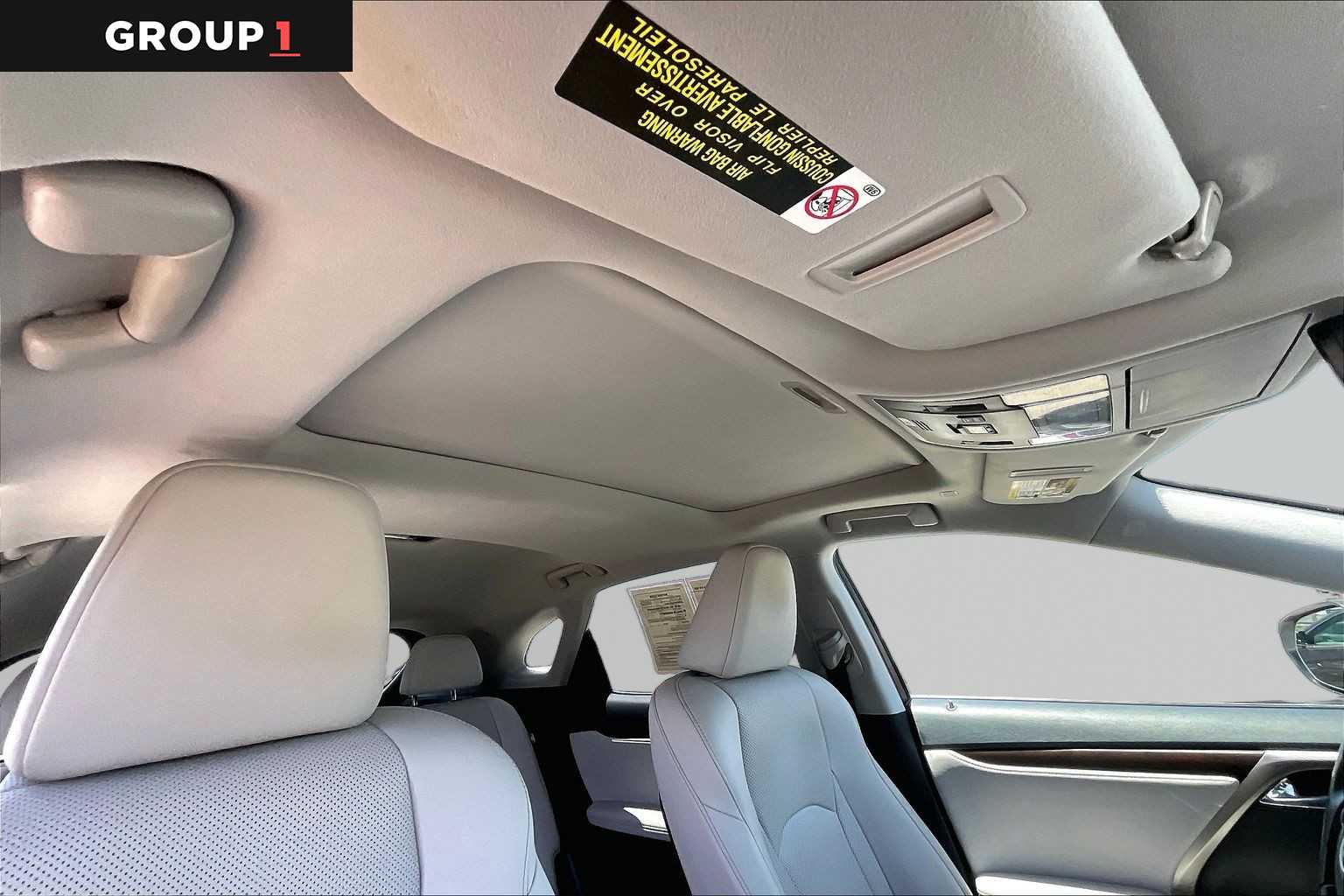 2021 Lexus RX 350  Eminent White Pearl at Group 1 Toyota Southwest