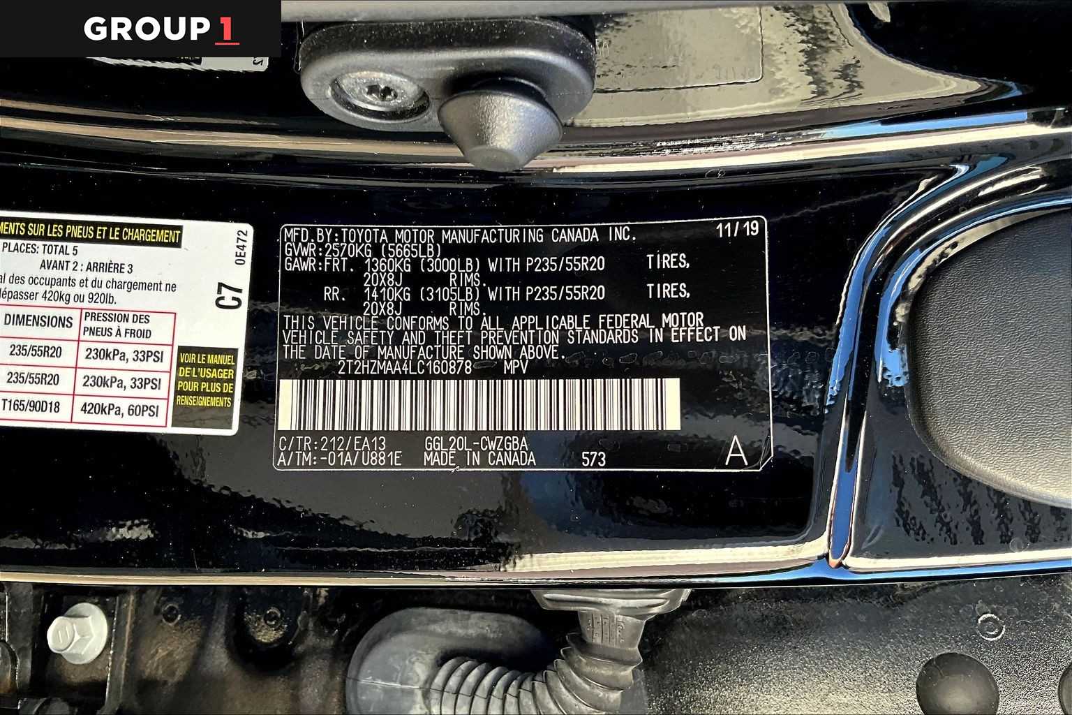 2020 Lexus RX  Obsidian at AutoNation USA Houston