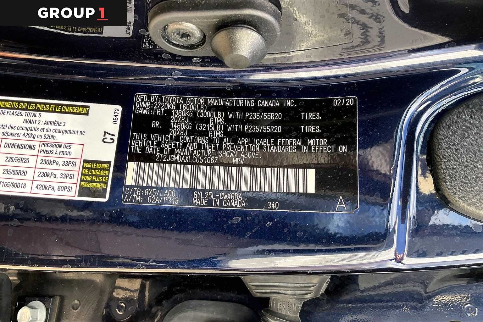 2020 Lexus RX  Nightfall Mica at Lexus Southwest Houston