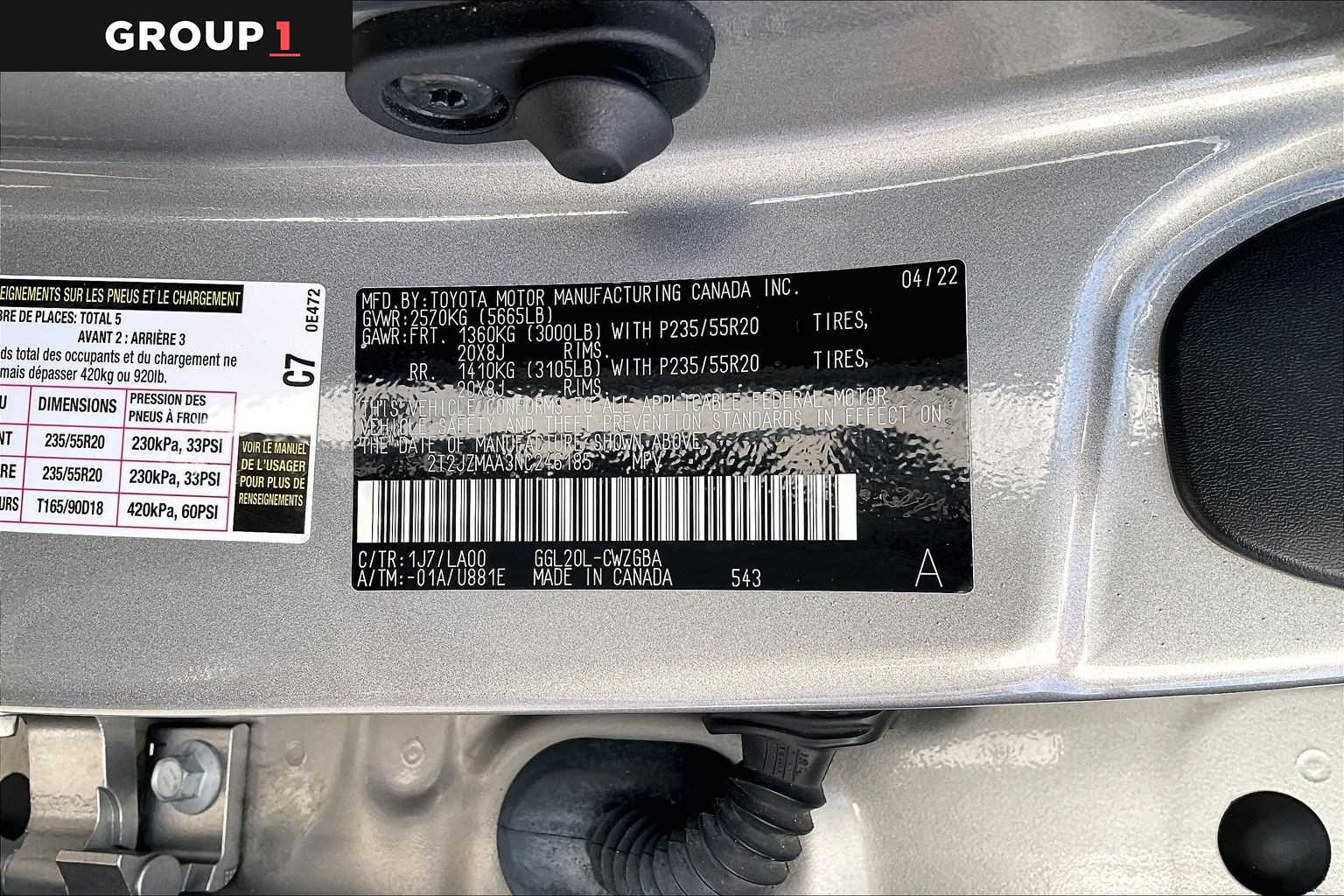 2022 Lexus RX  Atomic Silver at AutoNation USA Houston