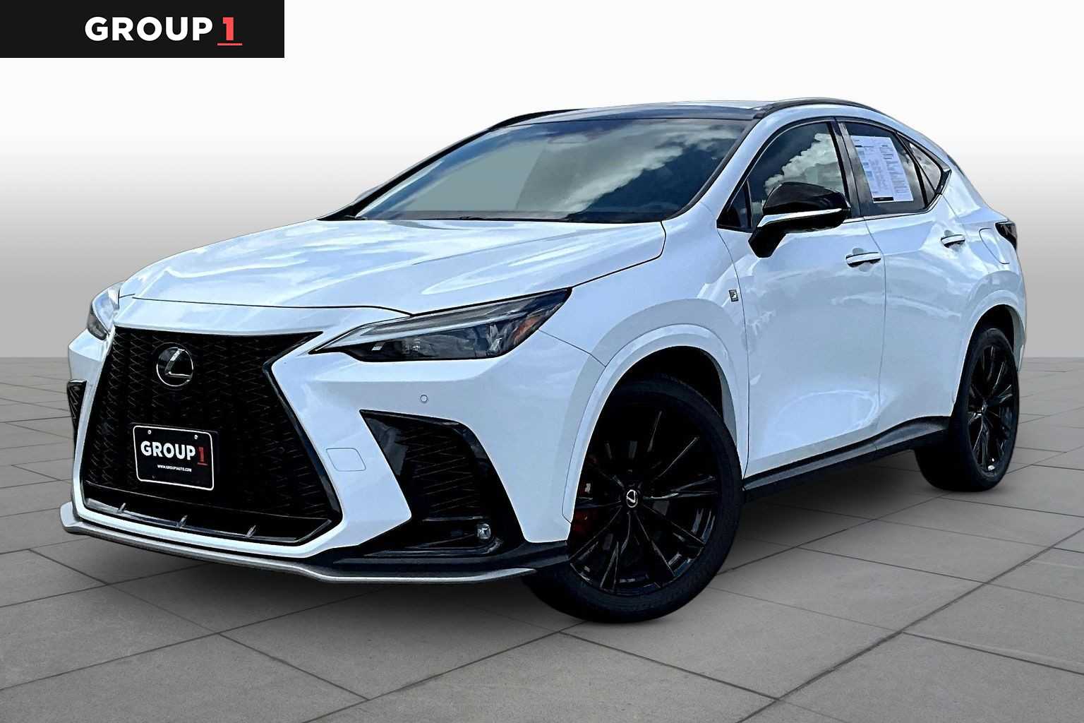 2024 Lexus NX 350 F SPORT Handling  Ultra White at Lexus Southwest Houston