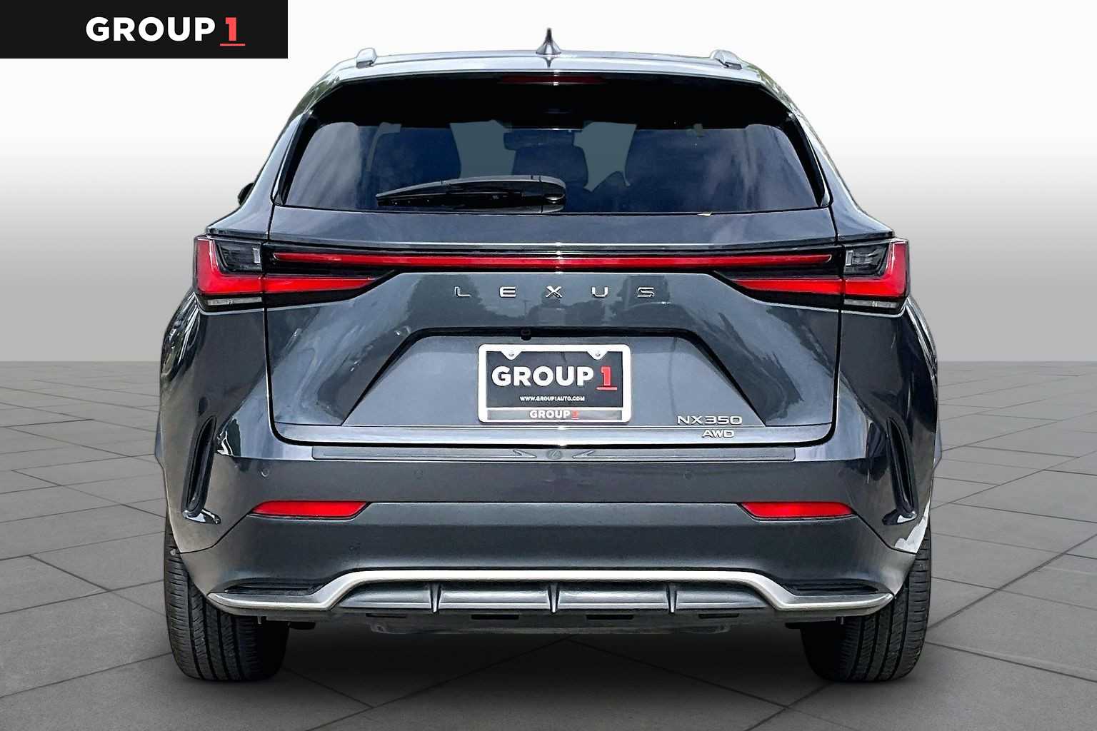 2024 Lexus NX 350 F SPORT Handling  Cloudburst Gray at Group 1 Toyota Southwest