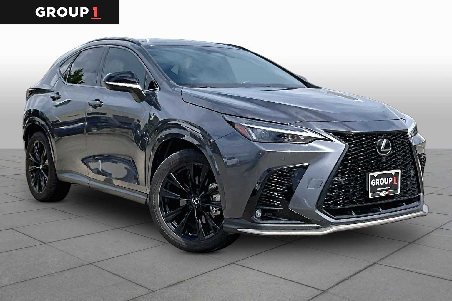 2024 Lexus NX 350 F SPORT Handling  Cloudburst Gray at Group 1 Toyota Southwest