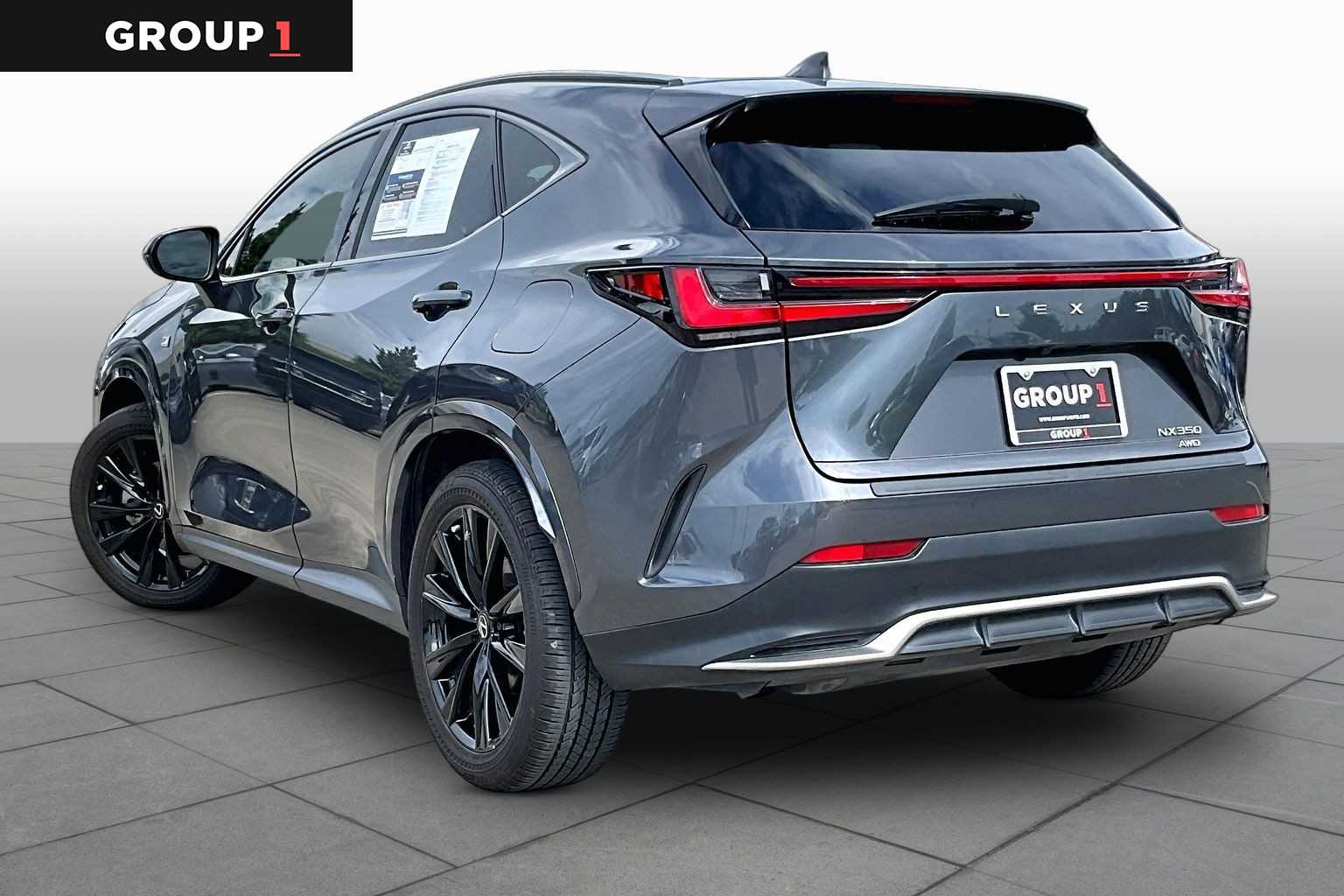 2024 Lexus NX 350 F SPORT Handling  Cloudburst Gray at Group 1 Toyota Southwest