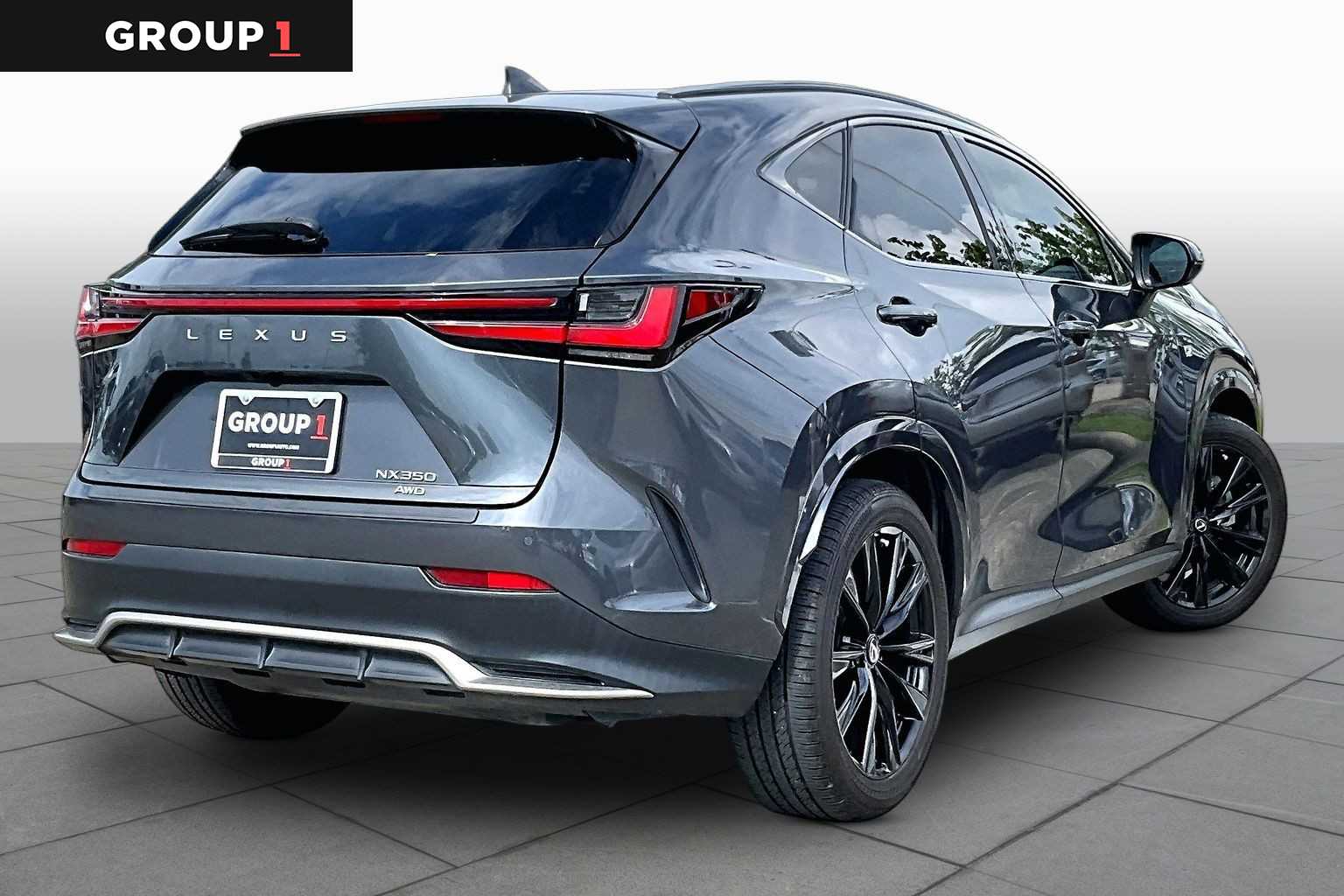 2024 Lexus NX 350 F SPORT Handling  Cloudburst Gray at Group 1 Toyota Southwest
