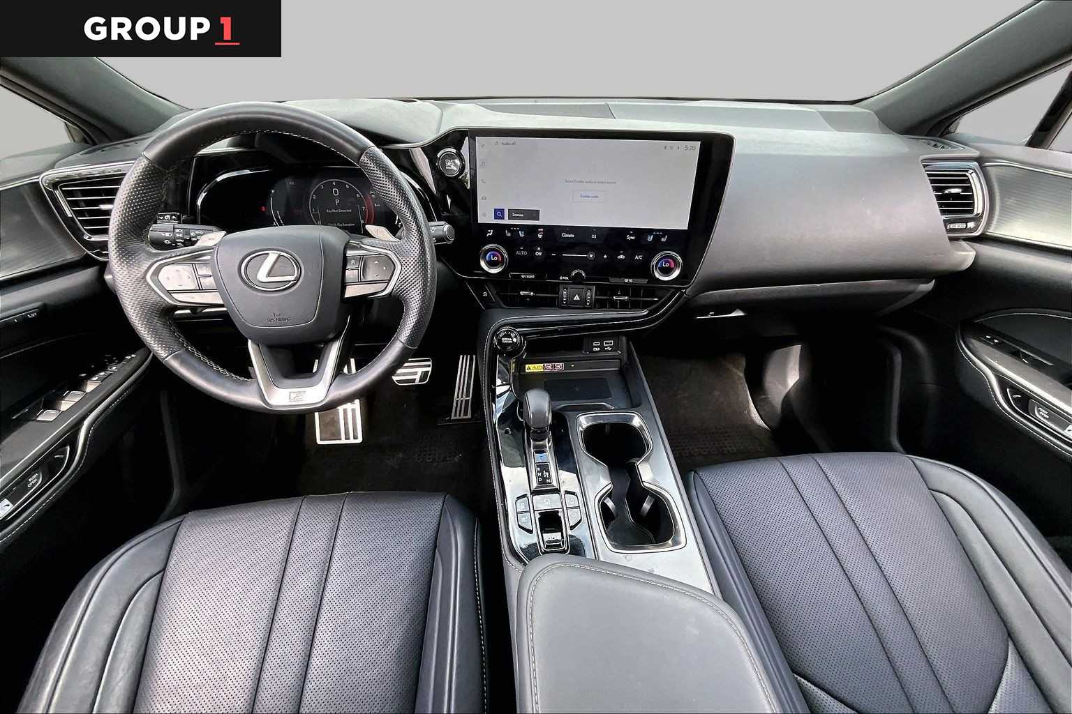 2024 Lexus NX 350 F SPORT Handling  Cloudburst Gray at Group 1 Toyota Southwest