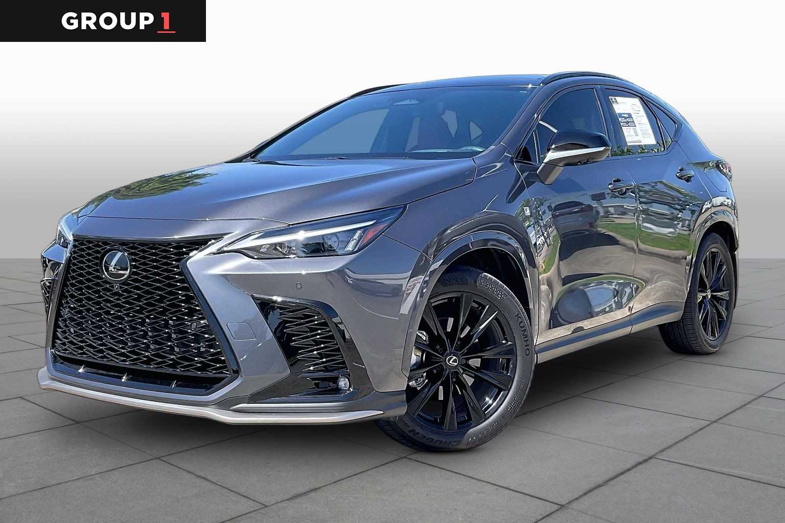2023 Lexus NX 350 F SPORT Handling  Cloudburst Gray at Lexus Southwest Houston