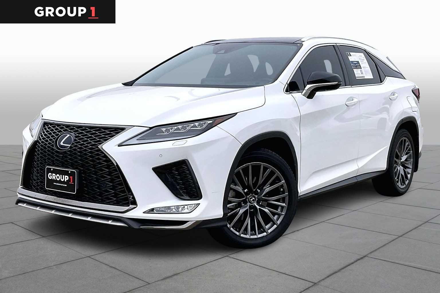 2022 Lexus RX F SPORT Handling  Ultra White at Lexus Southwest Houston