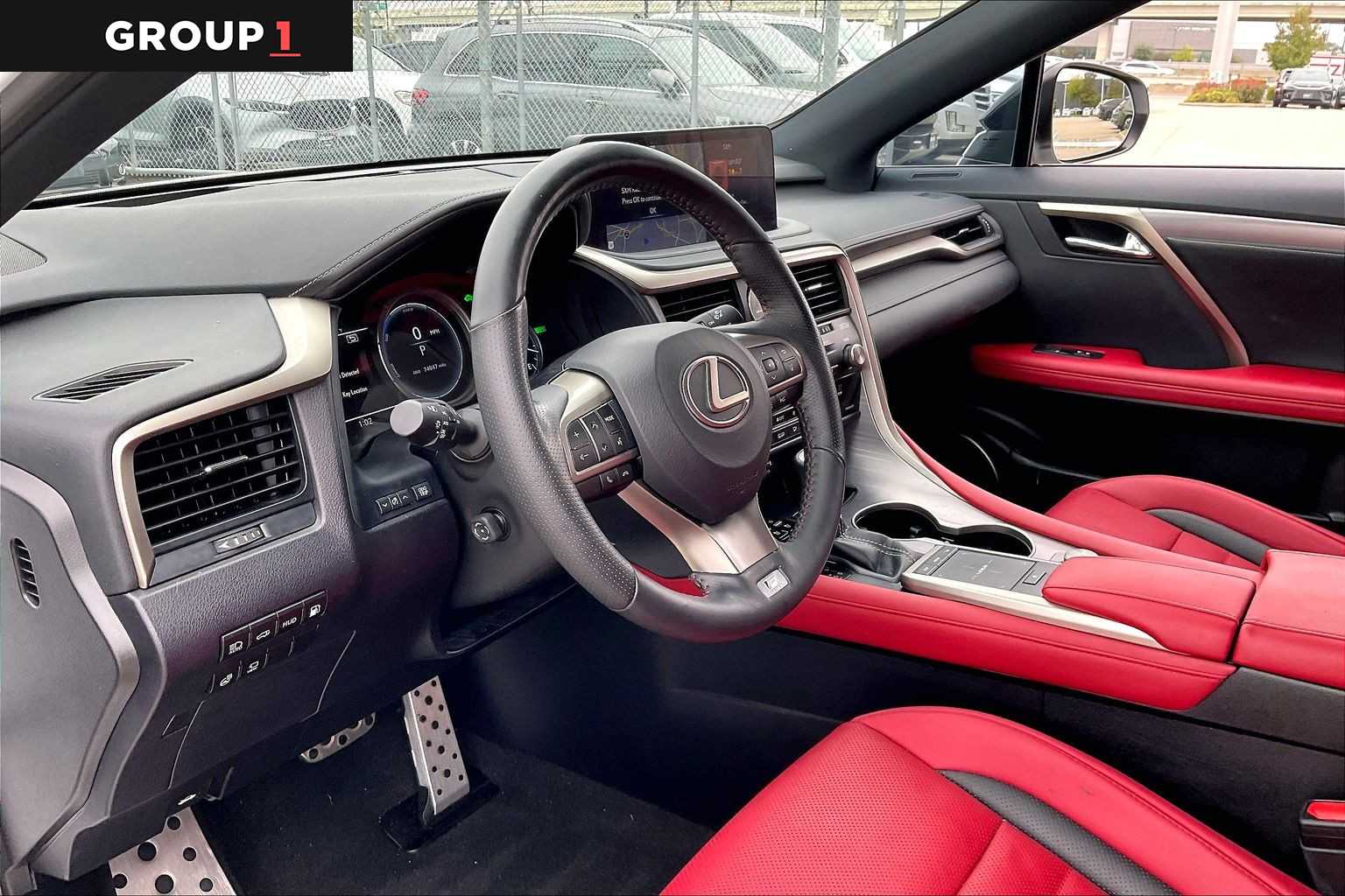 2022 Lexus RX F SPORT Handling  Ultra White at Lexus Southwest Houston