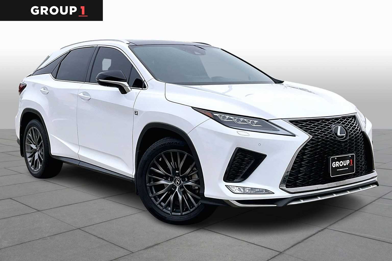 2022 Lexus RX F SPORT Handling  Ultra White at Lexus Southwest Houston