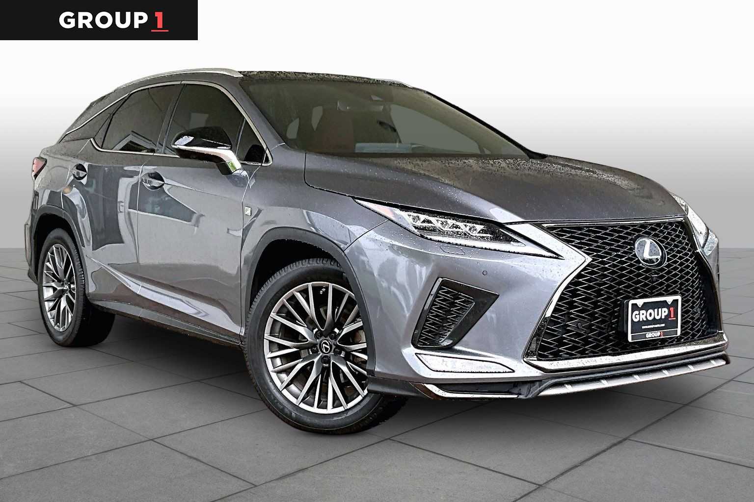 2022 Lexus RX 350 F SPORT Handling  Nebula Gray Pearl at Lexus of Clear Lake