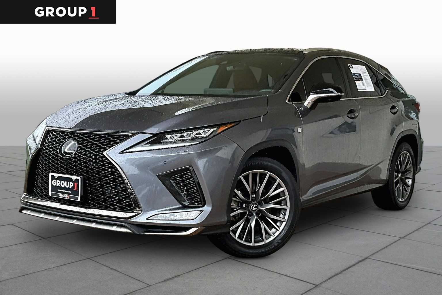 2022 Lexus RX 350 F SPORT Handling  Nebula Gray Pearl at Lexus of Clear Lake
