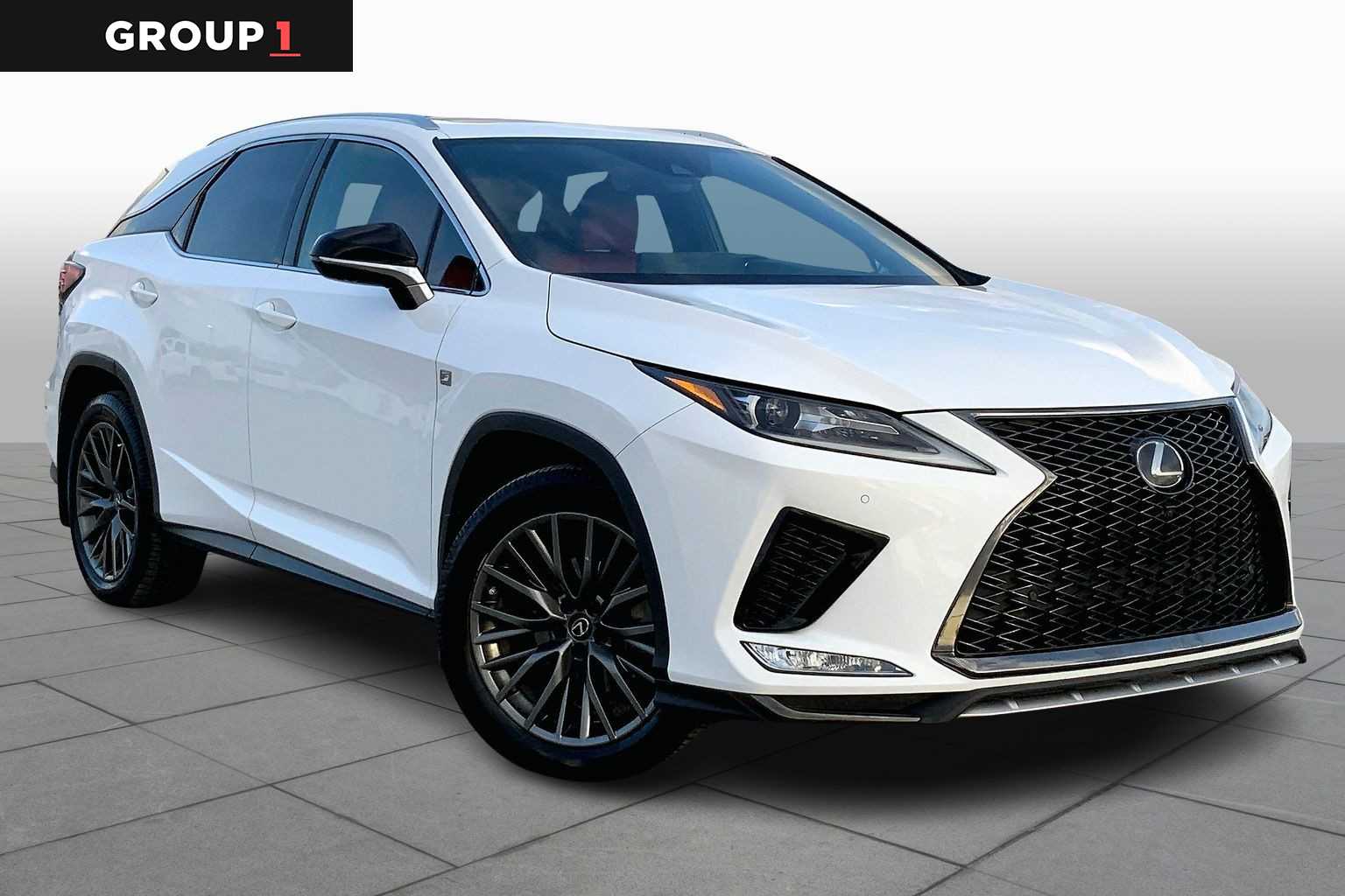 2022 Lexus RX 350 F SPORT Handling  Ultra White at Lexus Southwest Houston