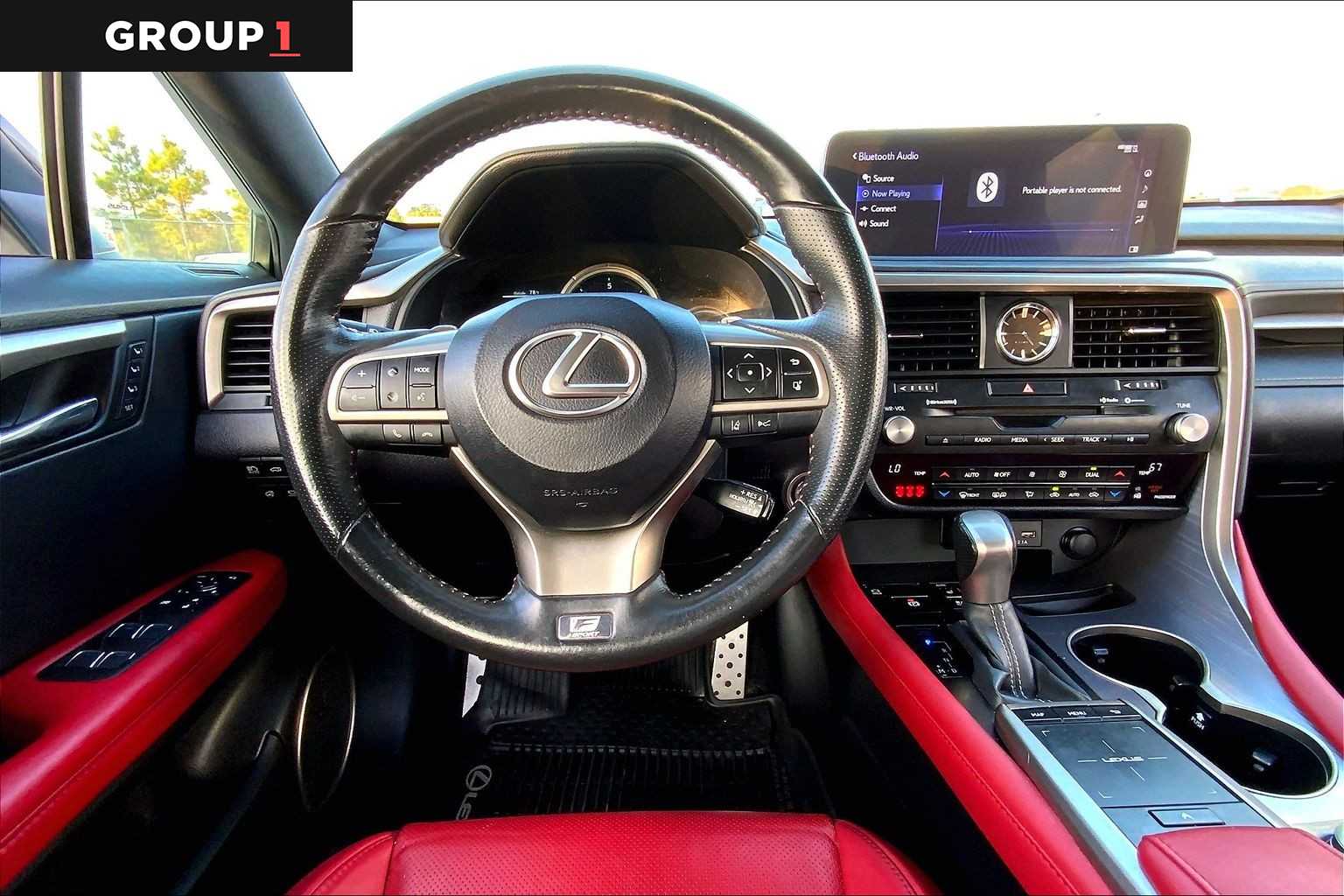 2022 Lexus RX 350 F SPORT Handling  Ultra White at Lexus Southwest Houston