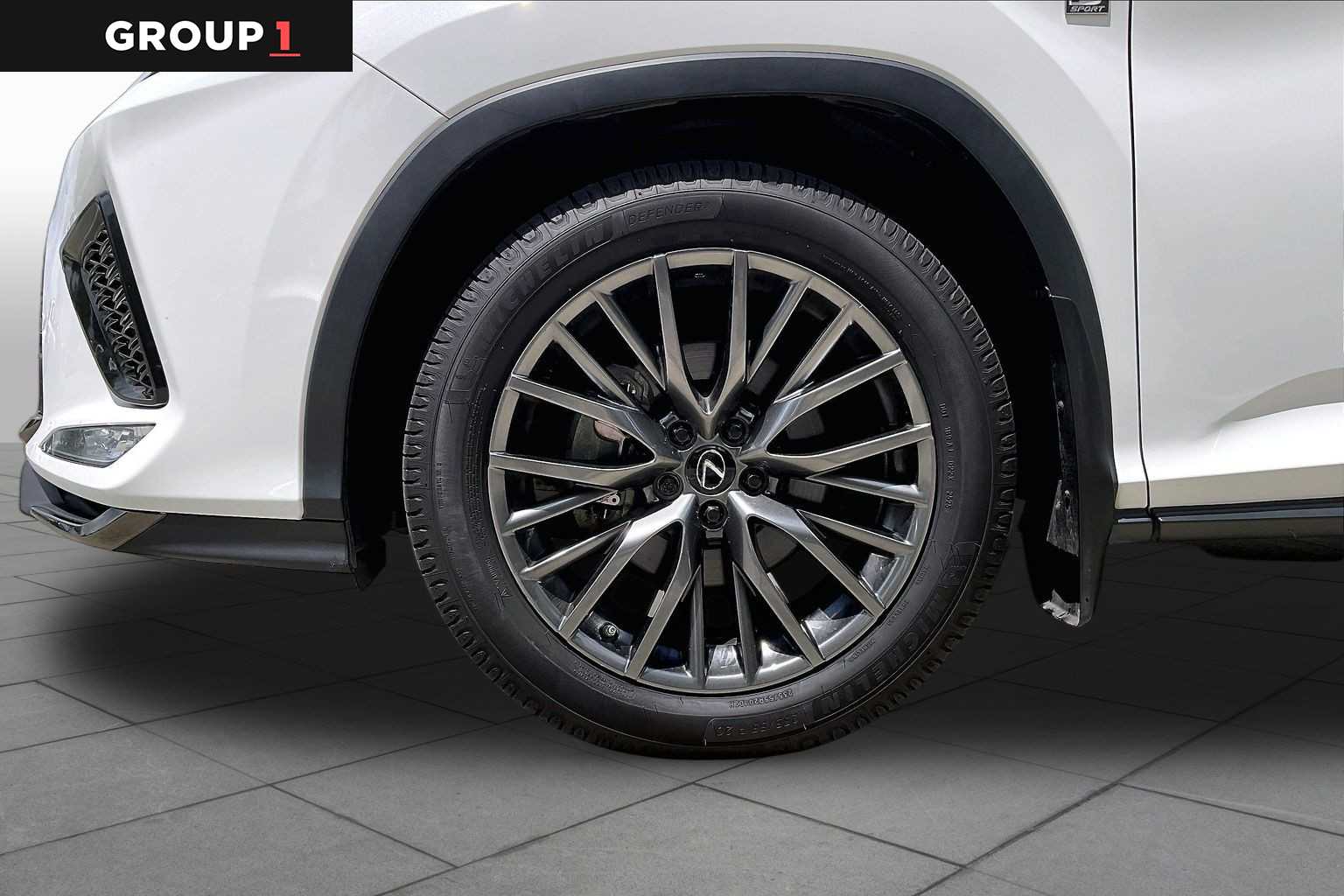 2022 Lexus RX 350 F SPORT Handling  Ultra White at Lexus Southwest Houston