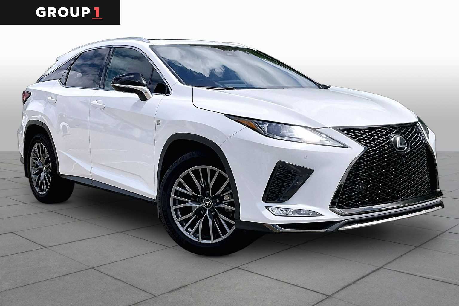 2022 Lexus RX 350 F SPORT Handling  Ultra White at Lexus Southwest Houston